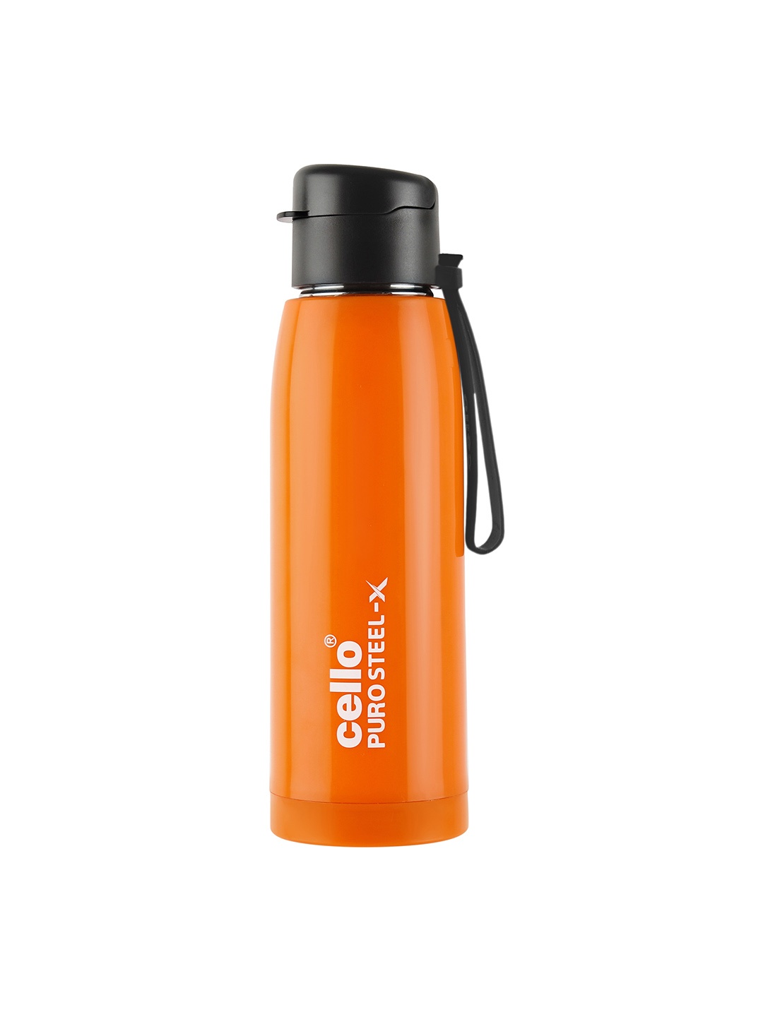 Cello Puro Steel-X Cooper 600 Orange Inner Stainless Steel Cold Insulated Bottle-630ml
Cello Puro Steel-X Cooper 600 Orange Inner Stainless Steel Cold Insulated Bottle-630ml