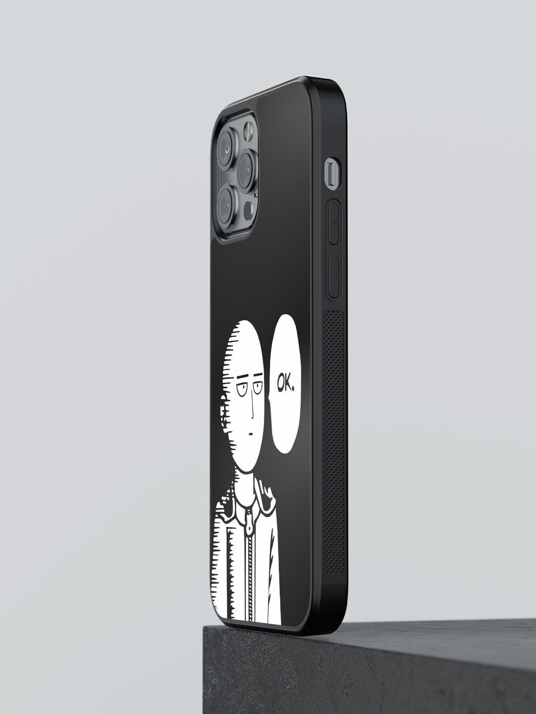 macmerise White & Black Saitama Not Impressed Printed iPhone 12 Pro Max Bumper Mobile Phone Case
macmerise White & Black Saitama Not Impressed Printed iPhone 12 Pro Max Bumper Mobile Phone Case
