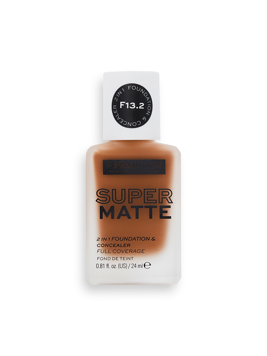 RELOVE by Revolution Supermatte 2 In 1 Long-Wearing Foundation & Concealer 24 ml - F13.2, Brown
RELOVE by Revolution Supermatte 2 In 1 Long-Wearing Foundation & Concealer 24 ml - F13.2, Brown