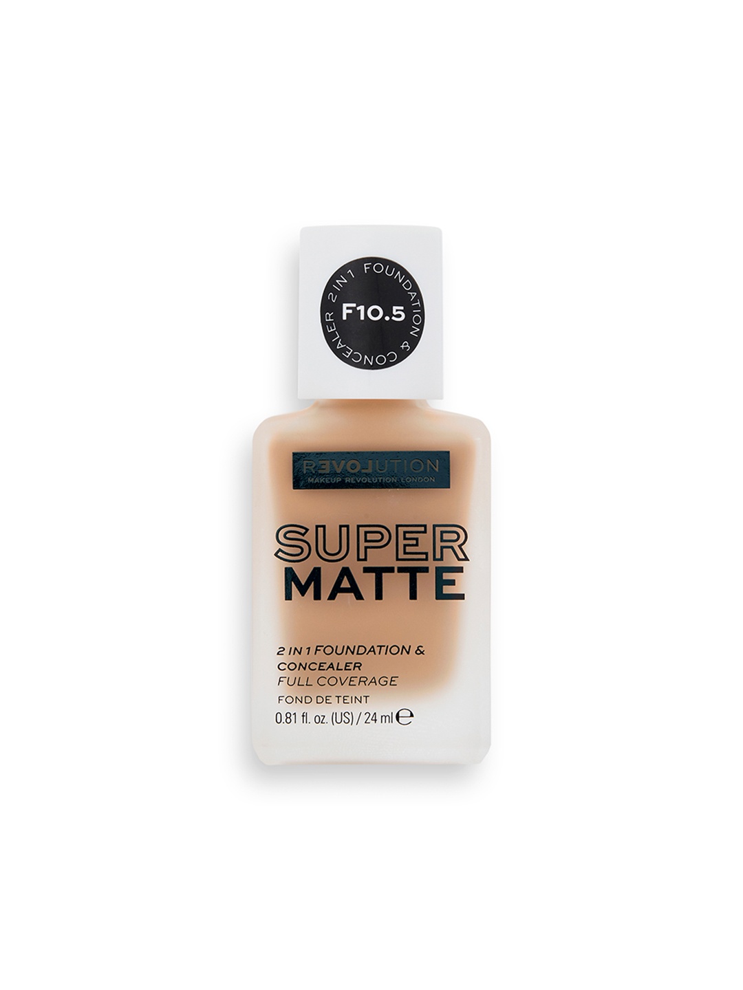 RELOVE by Revolution Supermatte 2 In 1 Long-Wearing Foundation & Concealer 24 ml - F10.5, Beige
RELOVE by Revolution Supermatte 2 In 1 Long-Wearing Foundation & Concealer 24 ml - F10.5, Beige