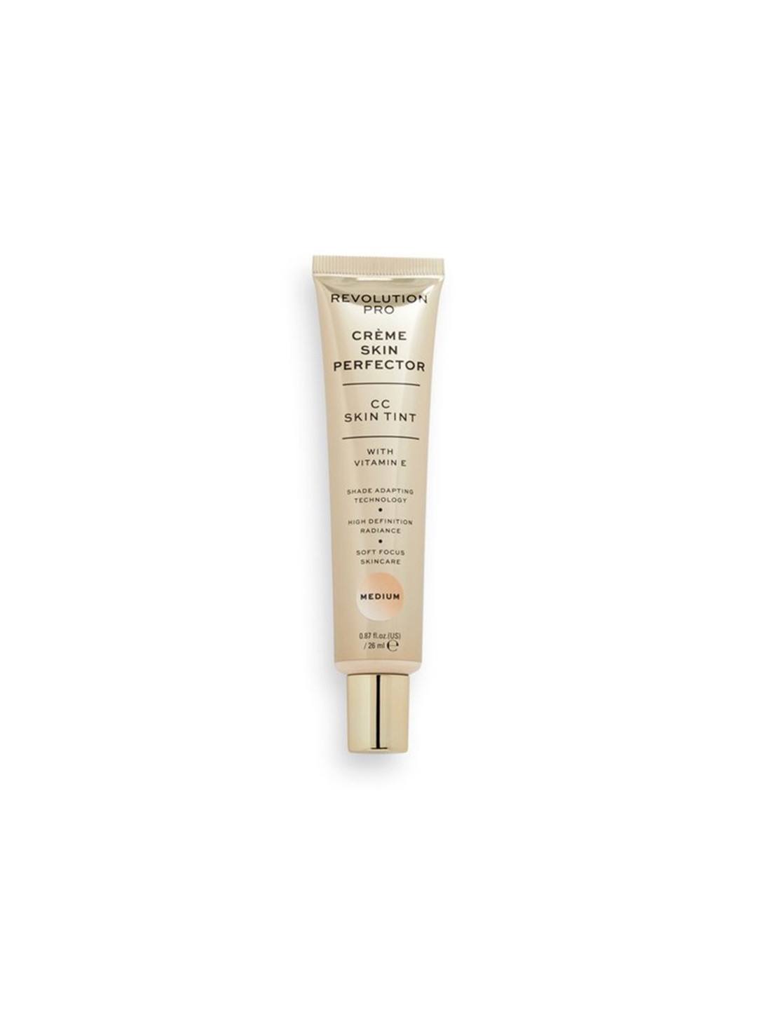 Makeup Revolution London Pro Creme Skin Perfector CC Skin Tint with Vitamin E 26ml- Medium, Beige
Makeup Revolution London Pro Creme Skin Perfector CC Skin Tint with Vitamin E 26ml- Medium, Beige