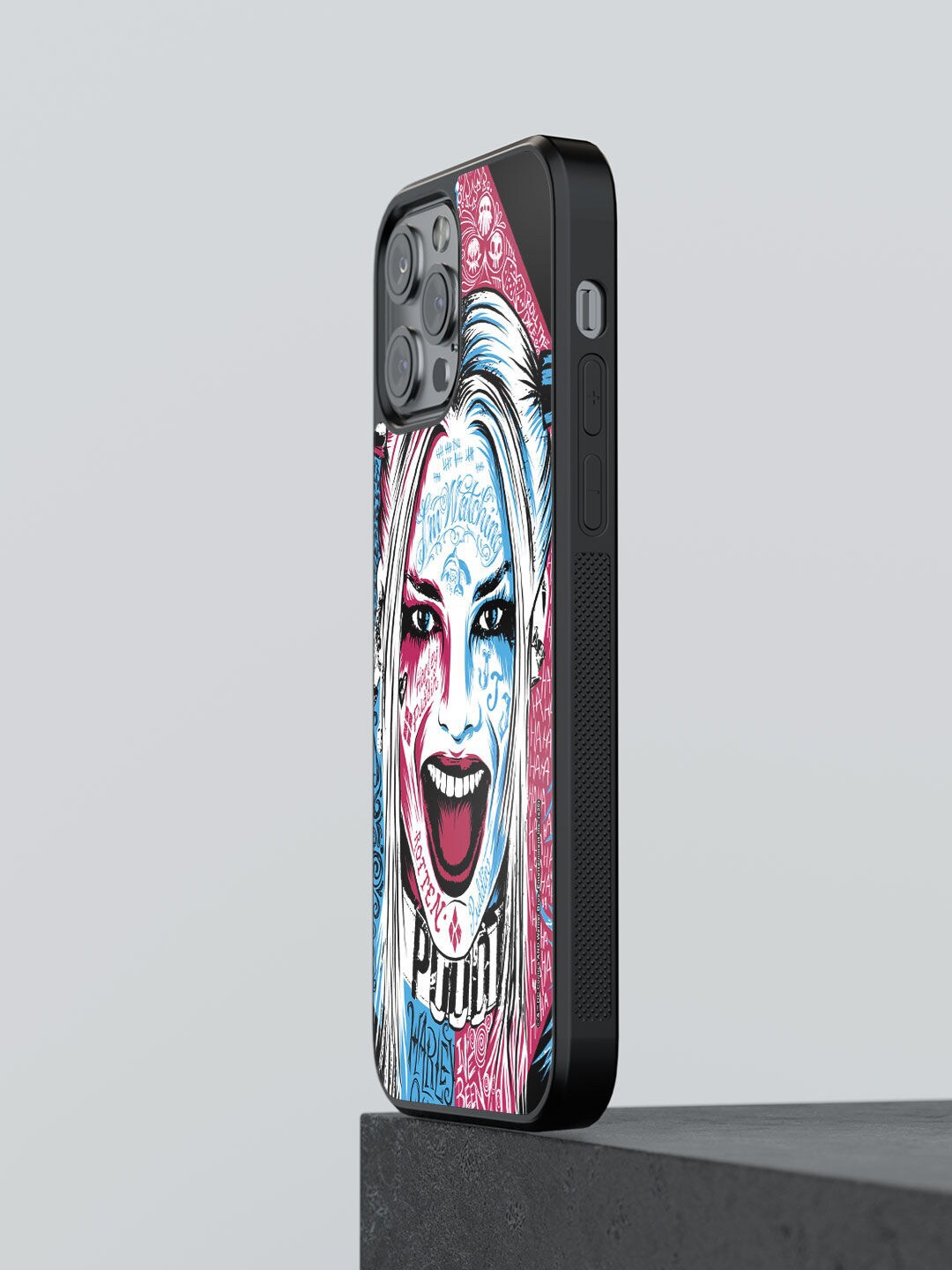 macmerise Black & Pink Wicked Harley Quinn Design iPhone 12 Pro Max Bumper Phone Back Case
macmerise Black & Pink Wicked Harley Quinn Design iPhone 12 Pro Max Bumper Phone Back Case