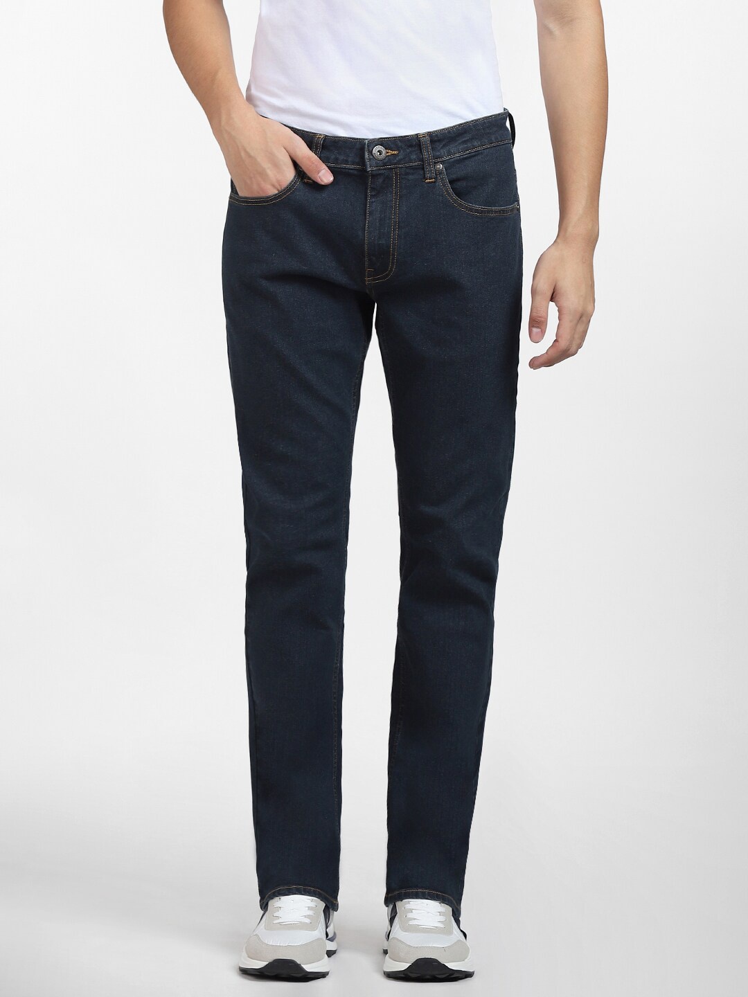 Jack & Jones Men Blue Low-Rise Jeans