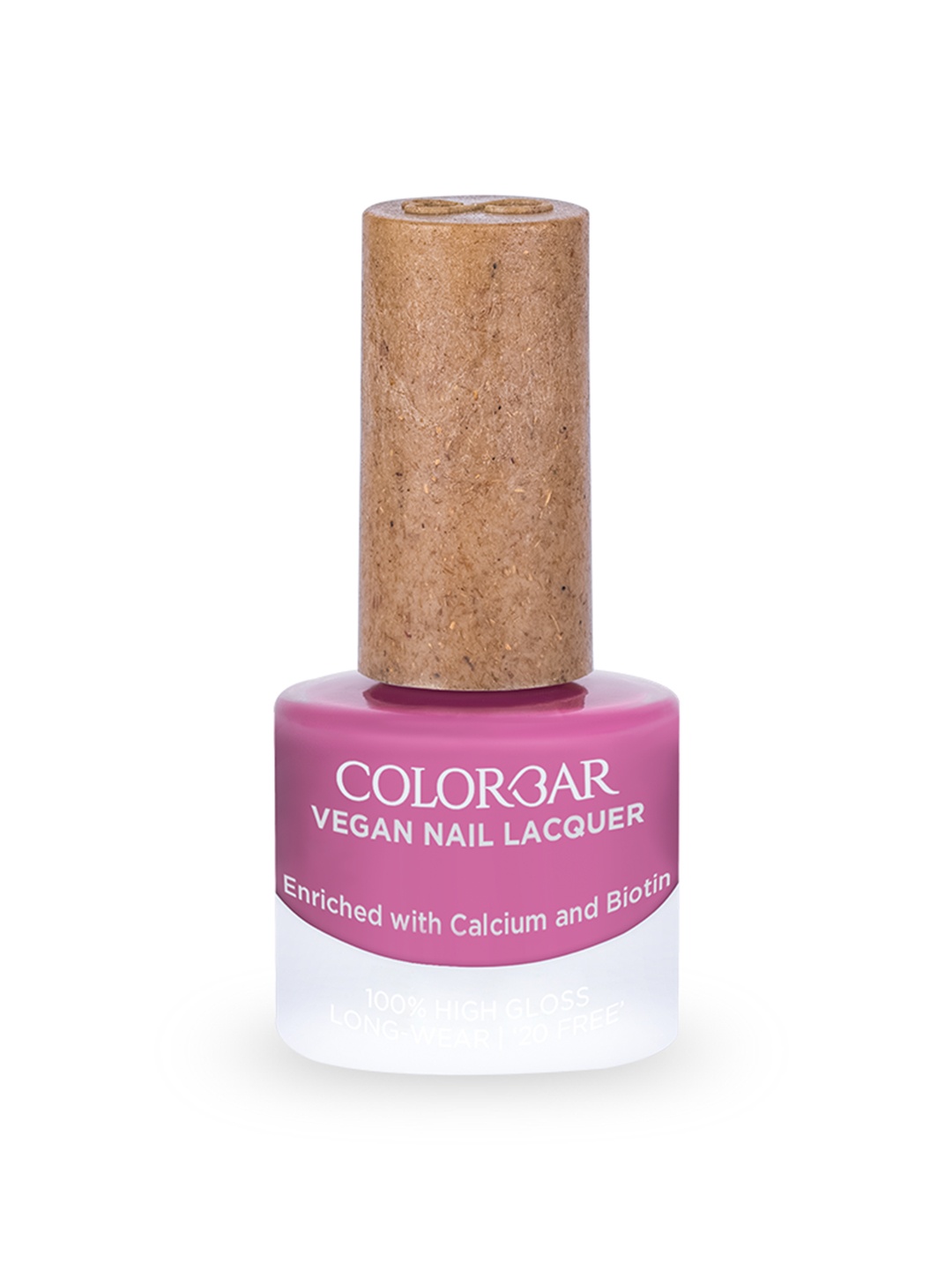 Colorbar Long-Wear Glossy Vegan Nail Lacquer with Calcium & Biotin 8ml - Passion, Pink
Colorbar Long-Wear Glossy Vegan Nail Lacquer with Calcium & Biotin 8ml - Passion, Pink