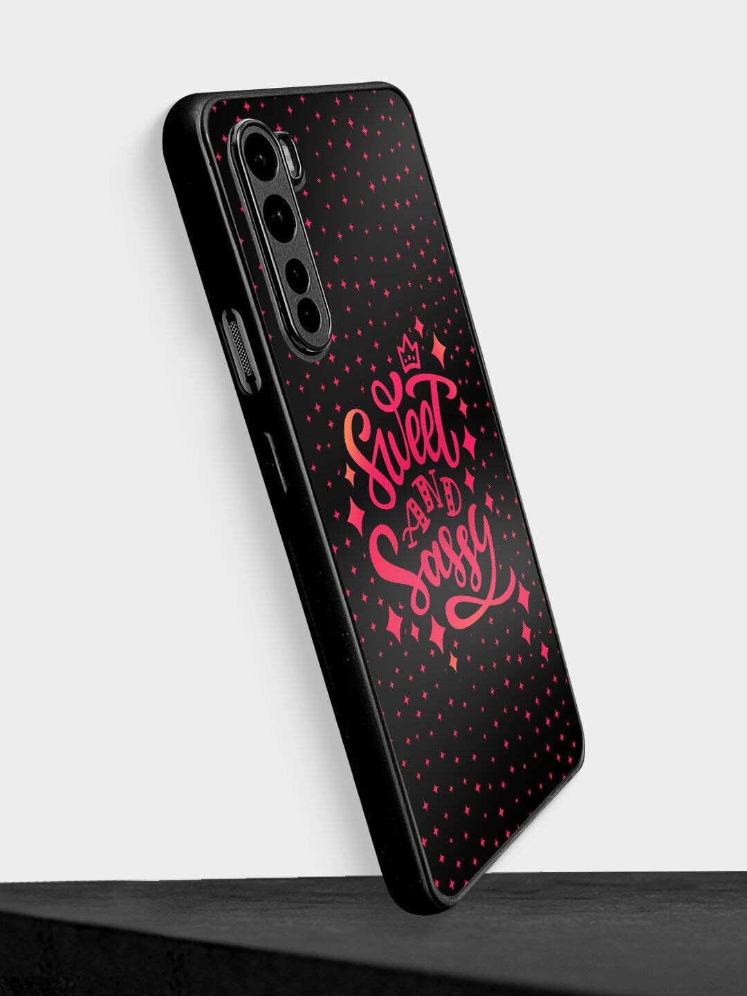 macmerise Pink & Black Printed Sweet And Sassy Design OnePlus Nord Bumper Phone Back Case
macmerise Pink & Black Printed Sweet And Sassy Design OnePlus Nord Bumper Phone Back Case