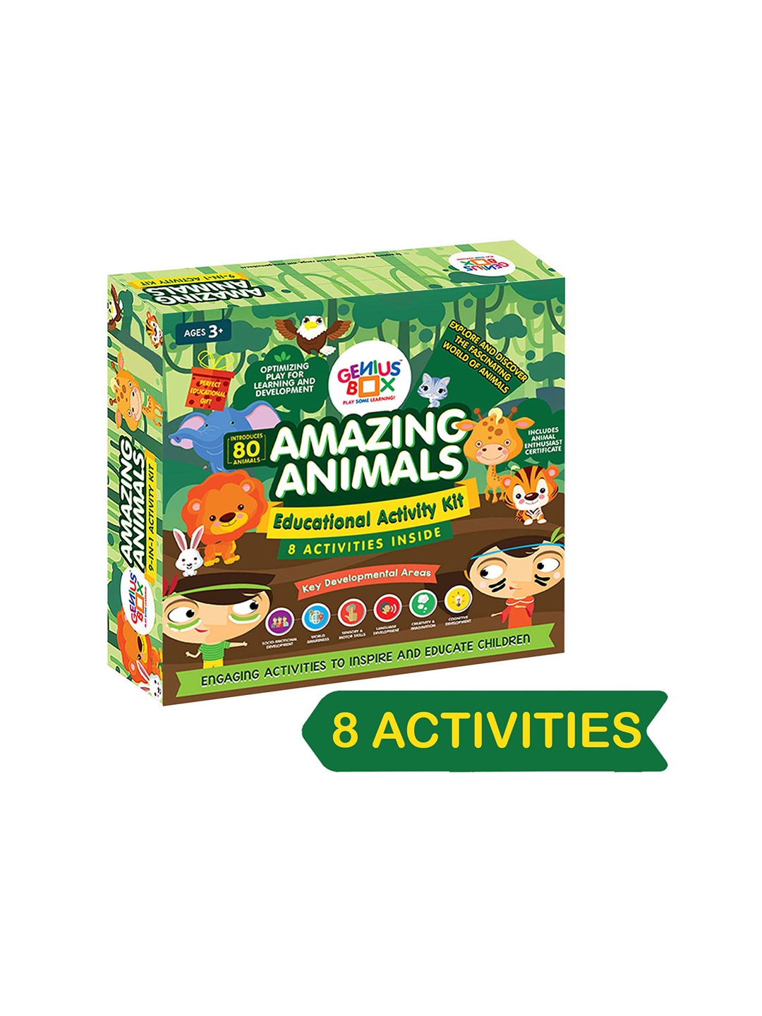 Genius Box Kids Red Wooden Amazing Animals DIY Educational Kit Learning and Development Toys
Genius Box Kids Red Wooden Amazing Animals DIY Educational Kit Learning and Development Toys