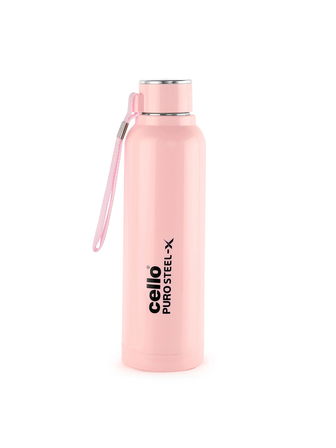 Cello Puro Steel-X Benz 600 Pink Inner Stainless Steel Cold Insulated Water Bottle-520ml
Cello Puro Steel-X Benz 600 Pink Inner Stainless Steel Cold Insulated Water Bottle-520ml