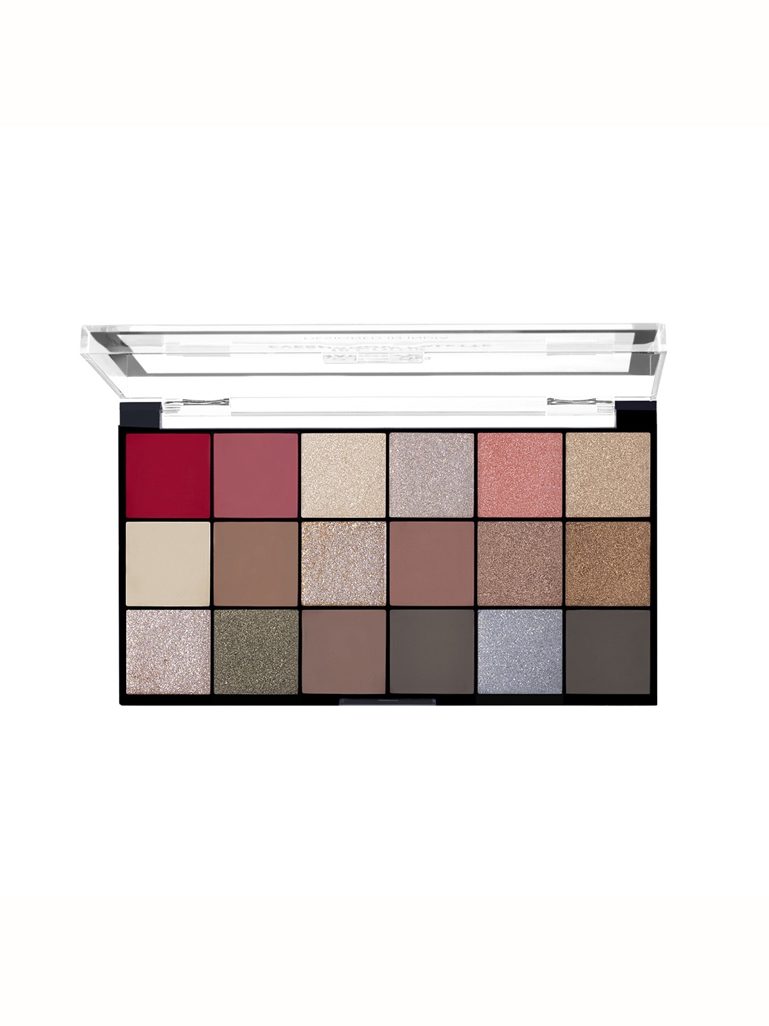 MARS 18 Color No Fall Out Eyeshadow Palette - Shade 02, Multi