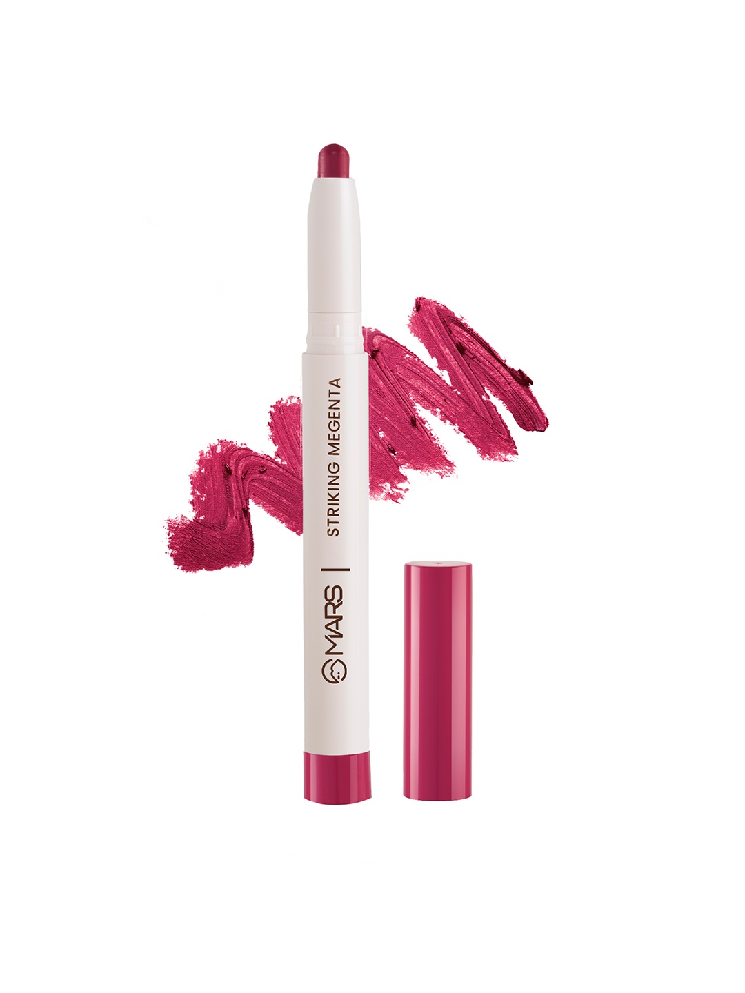 MARS Non-Transfer Long Lasting Poppins Rotating Matte Lipstick 1.3g - Striking Megenta 23, Pink
MARS Non-Transfer Long Lasting Poppins Rotating Matte Lipstick 1.3g - Striking Megenta 23, Pink