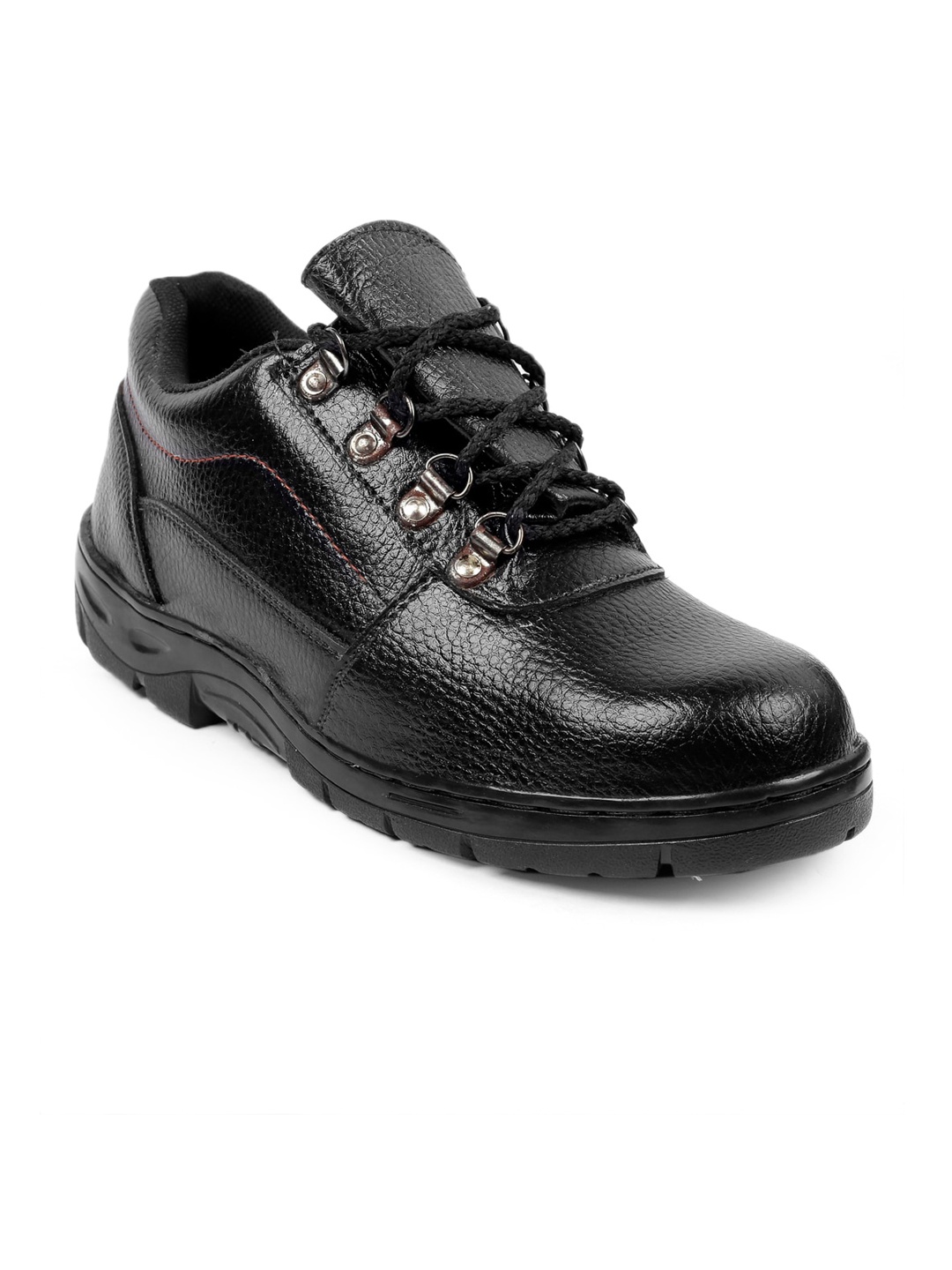 Woakers Men Black Solid Sneakers