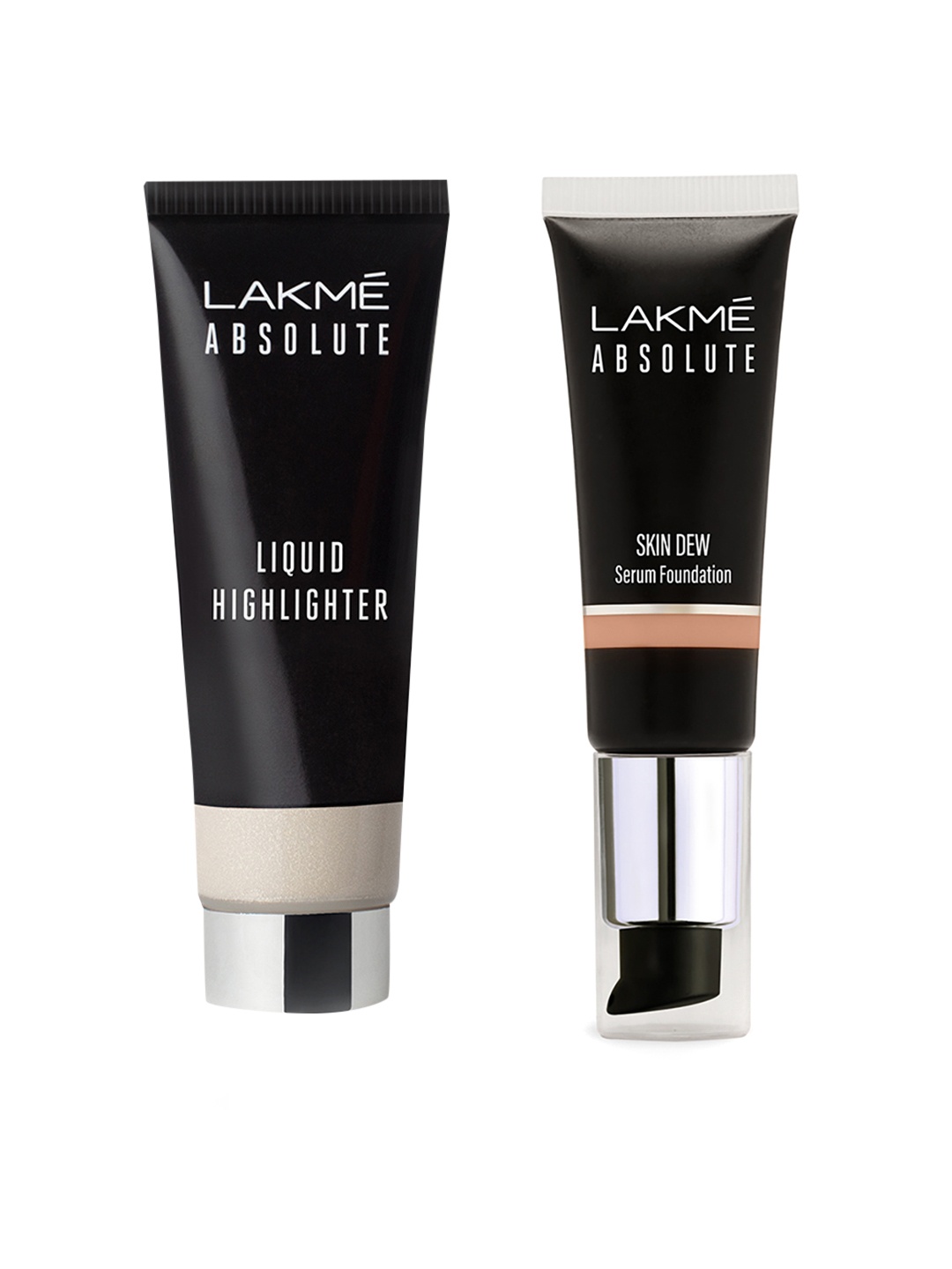 Lakme Absolute Liquid Highlighter 25ml - Ivory & Skin Dew Serum Foundation 30g - Cool Rose, Beige
Lakme Absolute Liquid Highlighter 25ml - Ivory & Skin Dew Serum Foundation 30g - Cool Rose, Beige