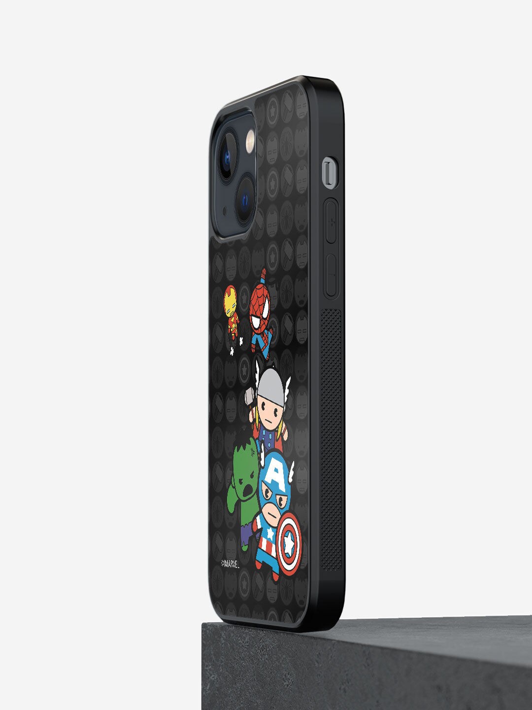 macmerise Black Printed Kawaii Art Marvel Comics Design iPhone 13 Mini Bumper Phone Back Case
macmerise Black Printed Kawaii Art Marvel Comics Design iPhone 13 Mini Bumper Phone Back Case
