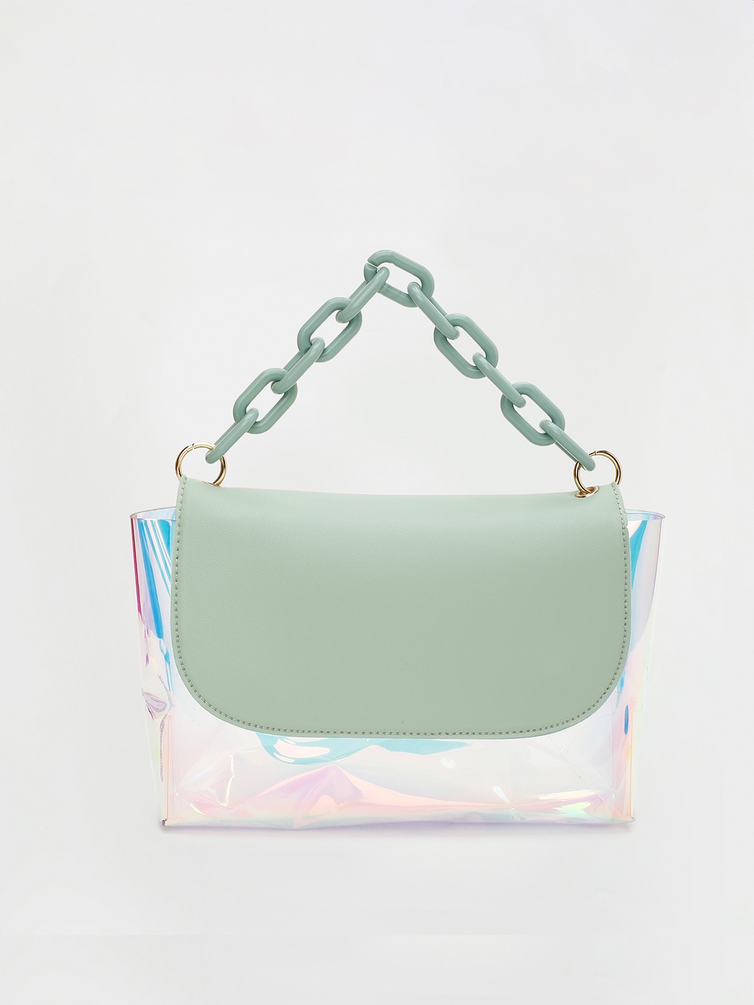 Ginger by Lifestyle Green Swagger Handheld Bag