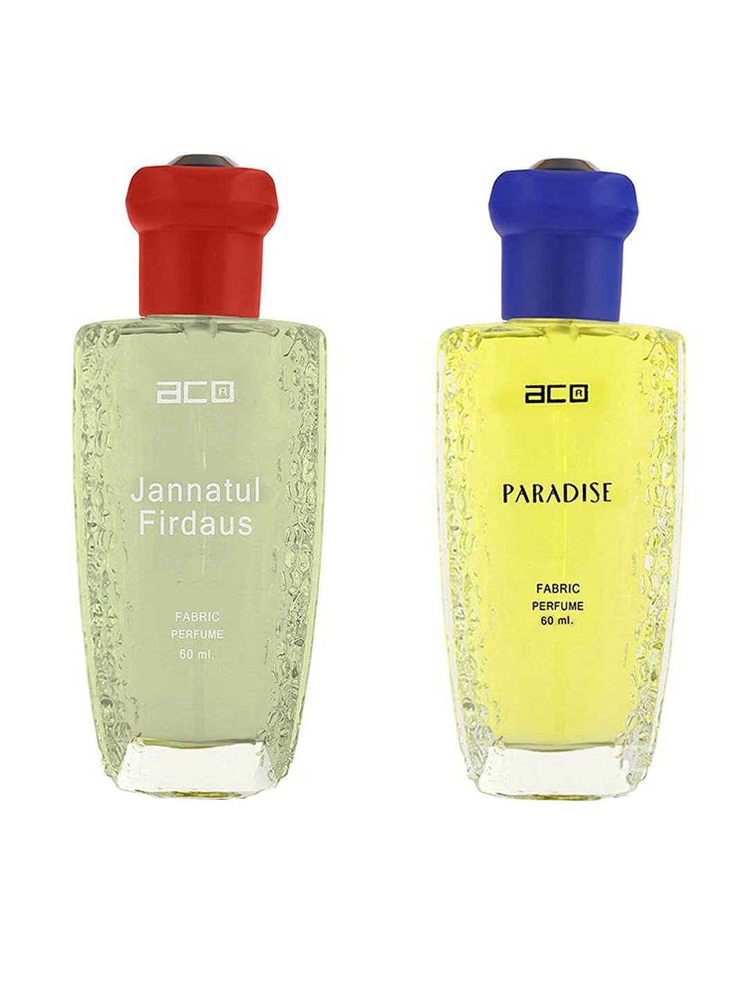 aco PERFUMES Men Set Of 2 Jannatul Firdaus & Paradise Fragrance Perfume Spray -60ml Each, Yellow
aco PERFUMES Men Set Of 2 Jannatul Firdaus & Paradise Fragrance Perfume Spray -60ml Each, Yellow