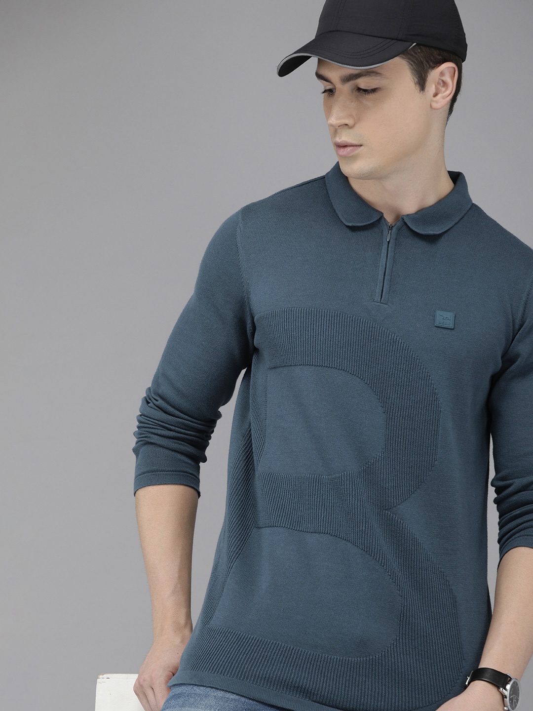 THE BEAR HOUSE Ardor Edition Men Cotton Brand Logo Printed Polo Collar Slim Fit T-shirt, Grey
THE BEAR HOUSE Ardor Edition Men Cotton Brand Logo Printed Polo Collar Slim Fit T-shirt, Grey