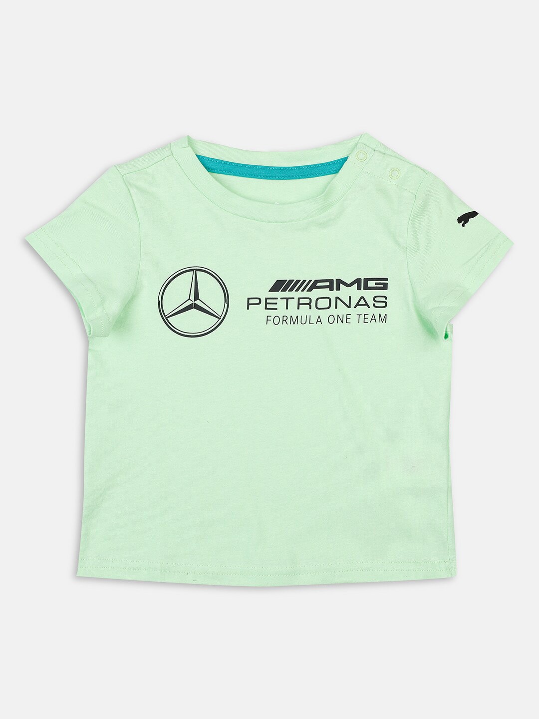 Puma Unisex Kids Printed Mercedes AMG F1 Motorsports Regular Fit T-shirt with Shorts Set, Green
Puma Unisex Kids Printed Mercedes AMG F1 Motorsports Regular Fit T-shirt with Shorts Set, Green