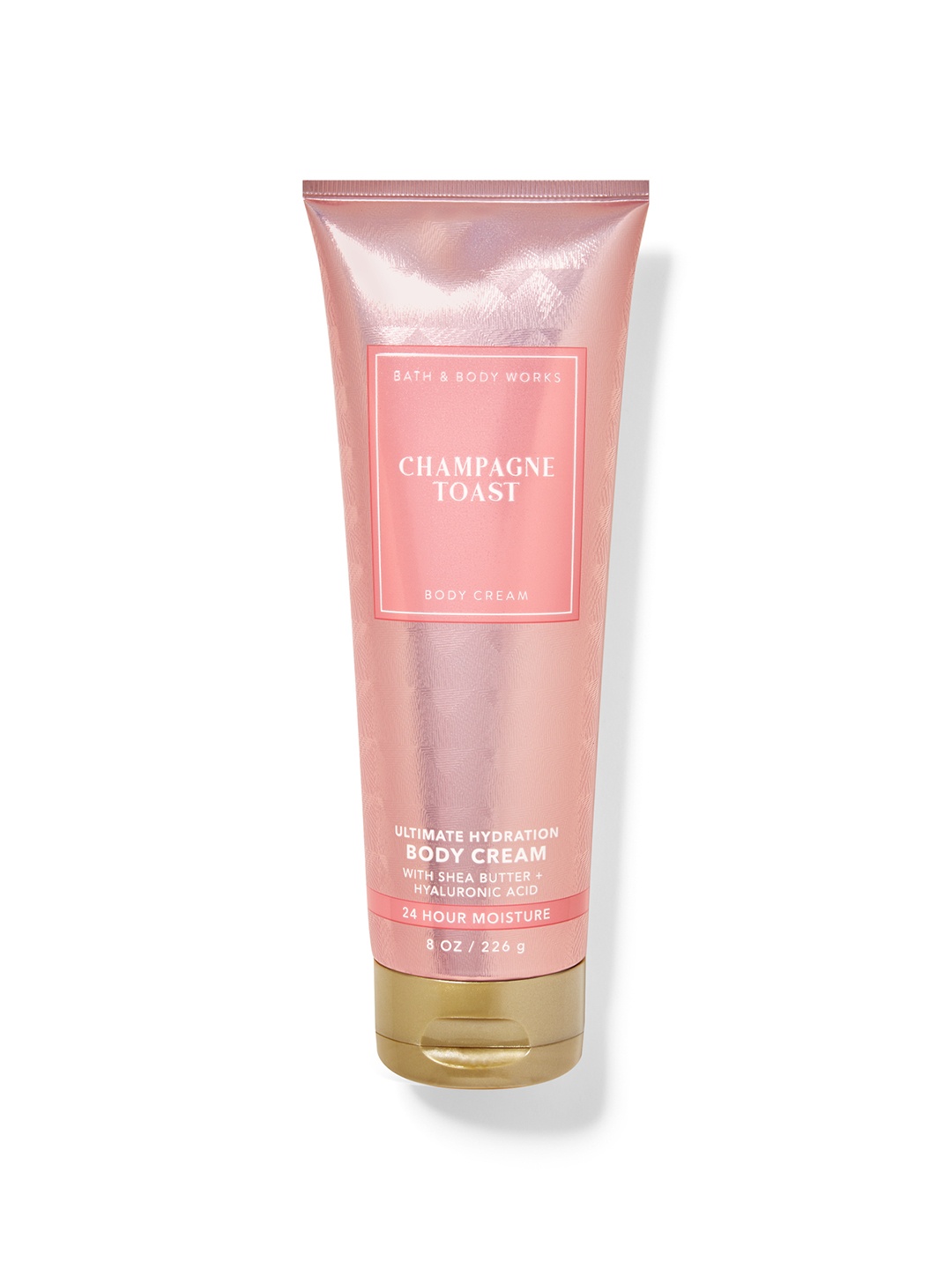 Bath & Body Works Champagne Toast Ultimate Hydration Body Cream with Shea Butter 226 g, Pink
Bath & Body Works Champagne Toast Ultimate Hydration Body Cream with Shea Butter 226 g, Pink