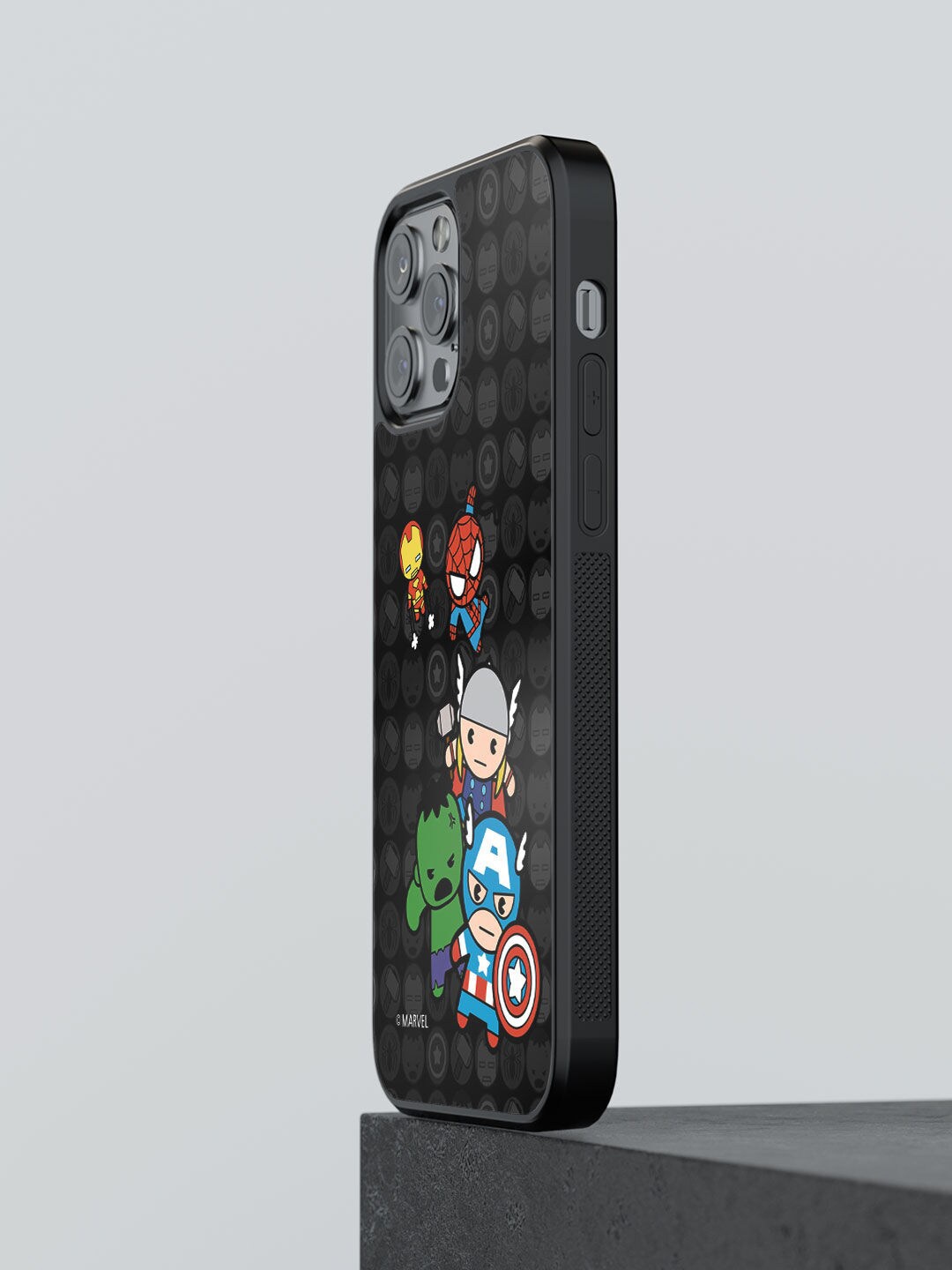 macmerise Black Kawaii Art Marvel Comics Design IPhone 13 Pro Max Bumper Phone Back Case
macmerise Black Kawaii Art Marvel Comics Design IPhone 13 Pro Max Bumper Phone Back Case