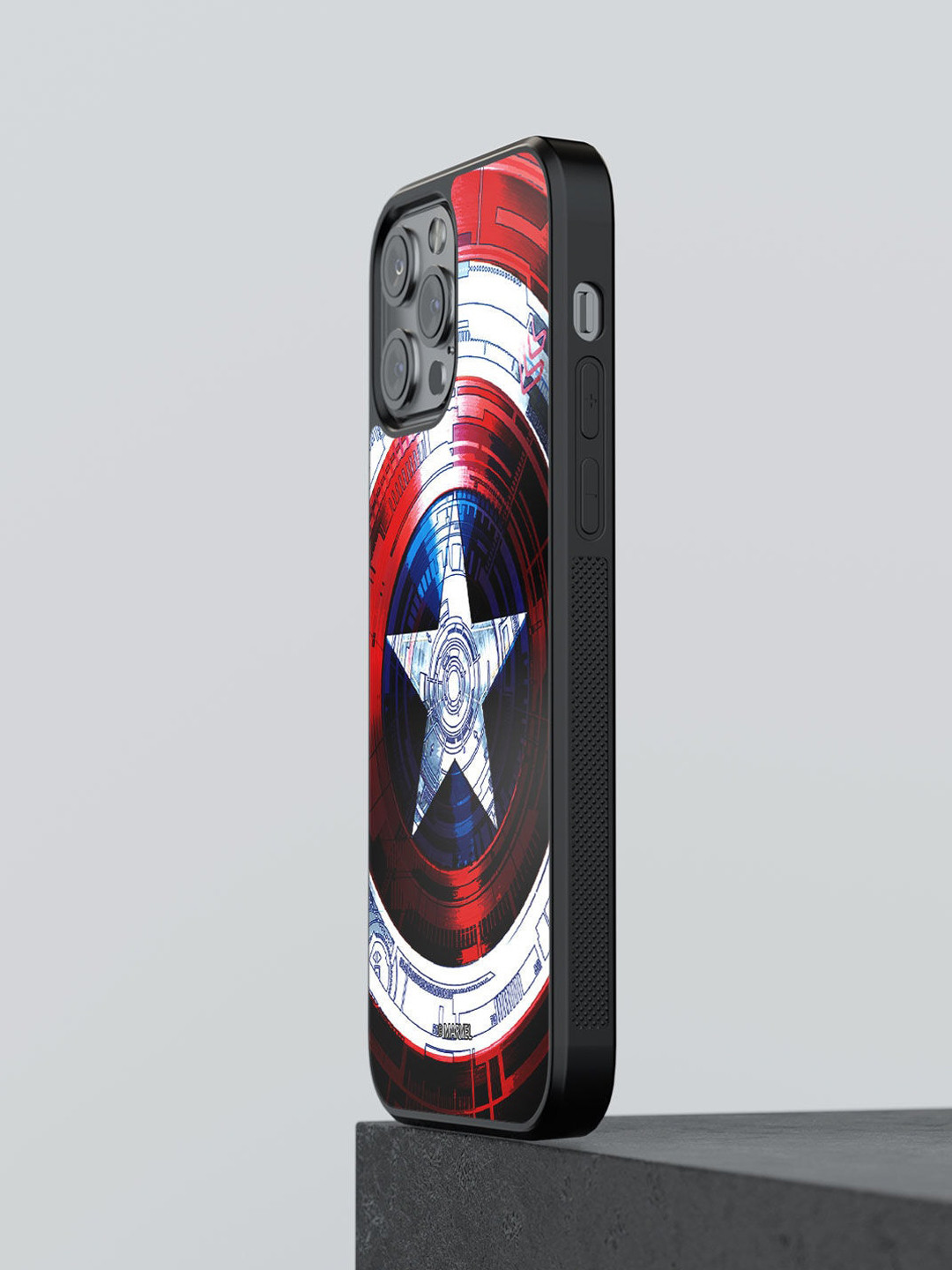macmerise Red & Blue Captains Shield Decoded Design iPhone 13 Pro Max Bumper Phone Back Case 
macmerise Red & Blue Captains Shield Decoded Design iPhone 13 Pro Max Bumper Phone Back Case