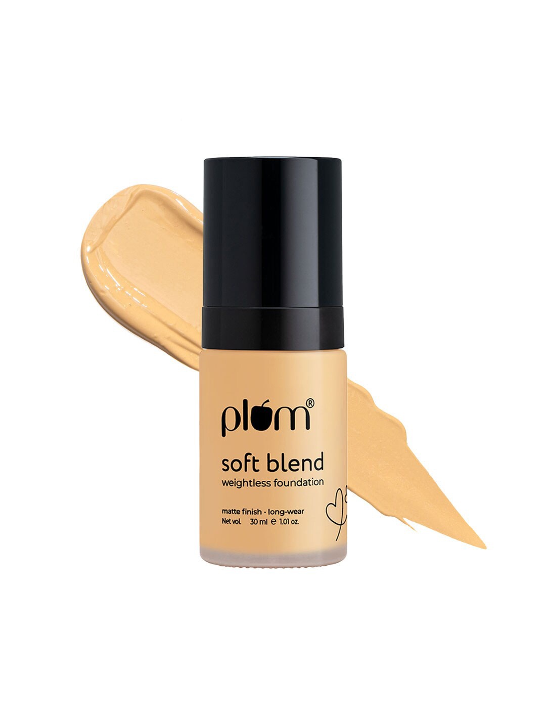 Plum Soft Blend Long Wear Matte Finish Weightless Foundation 30ml - Sunset Bronze 125Y, Beige
Plum Soft Blend Long Wear Matte Finish Weightless Foundation 30ml - Sunset Bronze 125Y, Beige