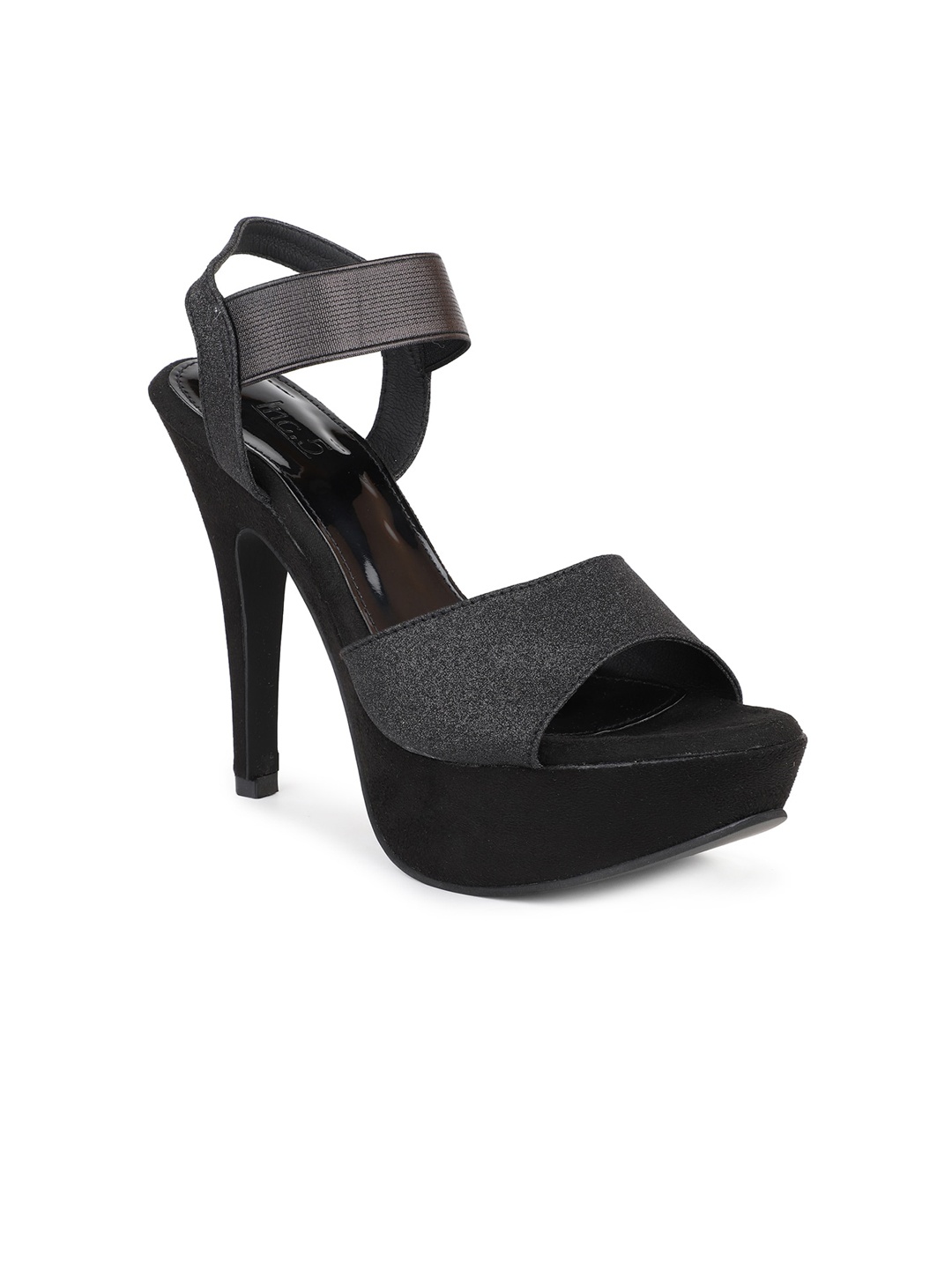 Inc 5 Women Black Party Stiletto Peep Toes