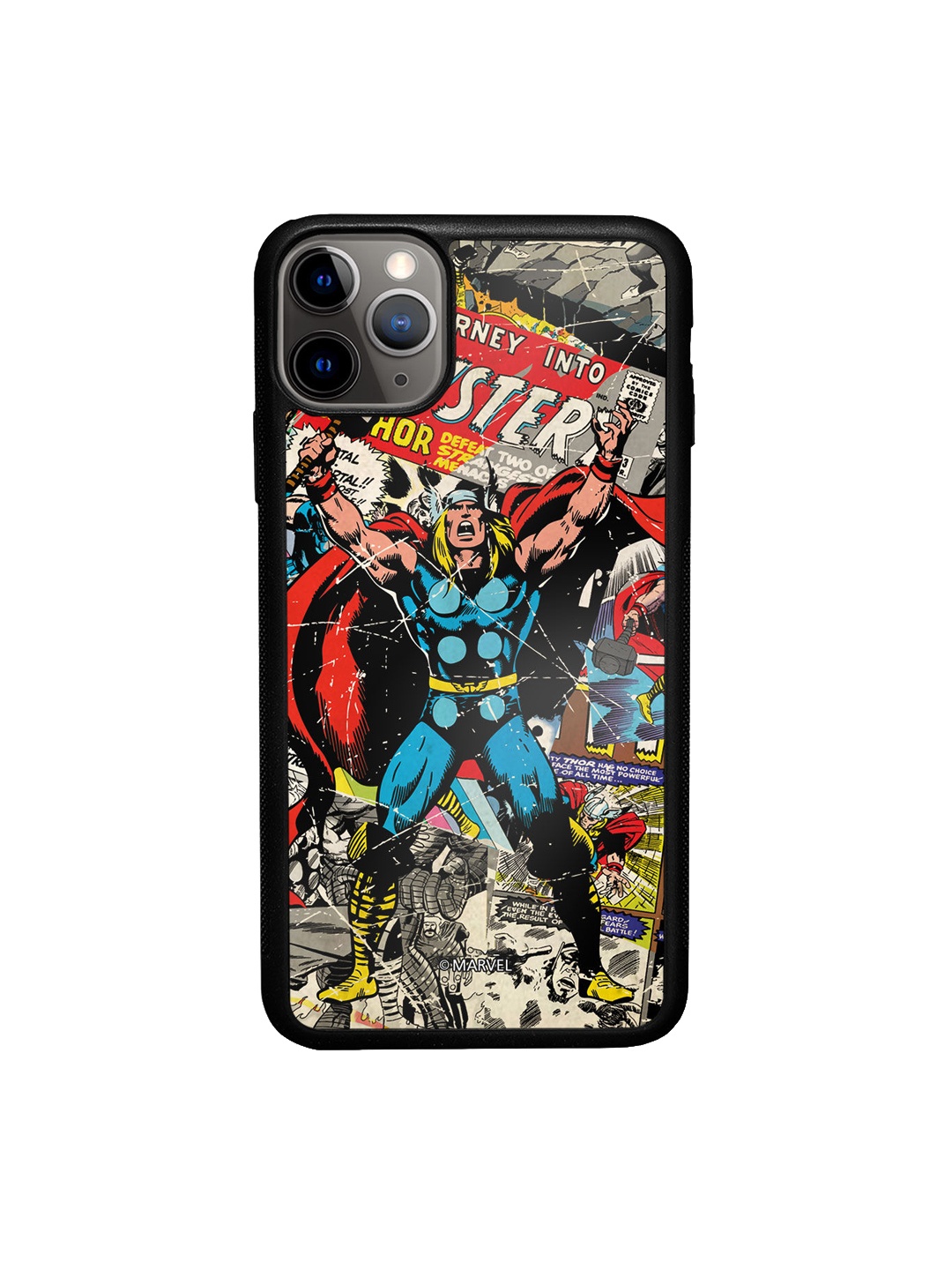 macmerise Blue & Red Printed Comic Thor Printed iPhone 11 Pro Max Bumper Phone Back Case
macmerise Blue & Red Printed Comic Thor Printed iPhone 11 Pro Max Bumper Phone Back Case
