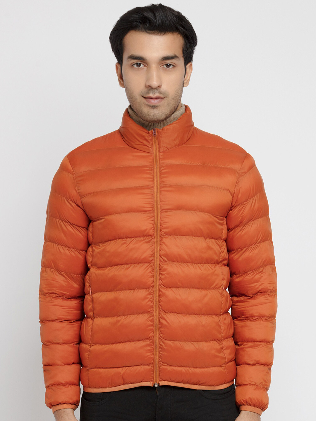 Status Quo Men Orange Puffer Jacket 
Status Quo Men Orange Puffer Jacket