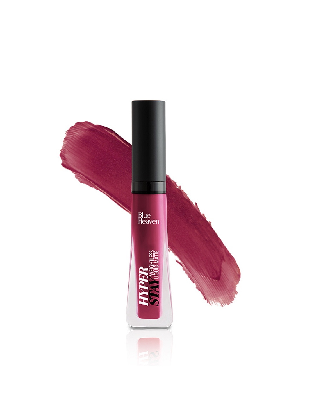 Blue Heaven Hyperstay Weightless Liquid Matte Smudge-Proof Lipcolor 6ml - Helen Queen 20, Purple
Blue Heaven Hyperstay Weightless Liquid Matte Smudge-Proof Lipcolor 6ml - Helen Queen 20, Purple