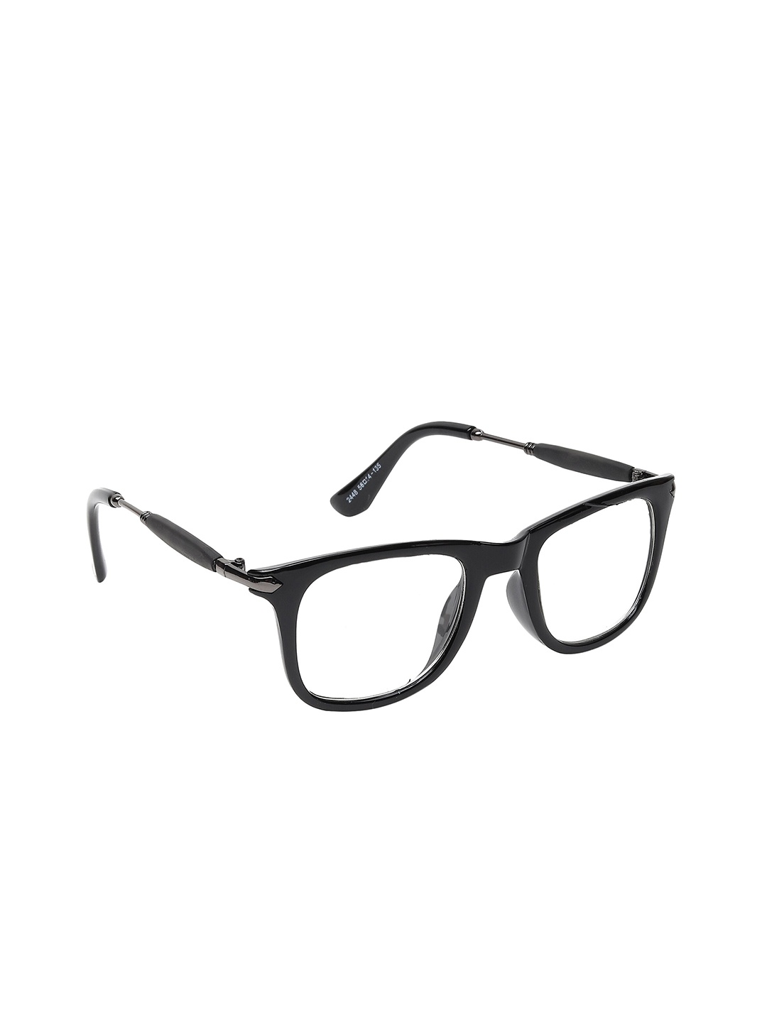 GARTH Unisex Clear Lens & Black Square Sunglasses With UV Protected Lens, Transparent
GARTH Unisex Clear Lens & Black Square Sunglasses With UV Protected Lens, Transparent