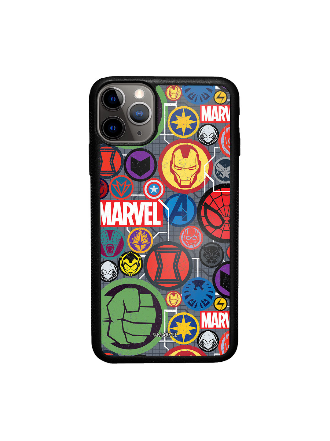 macmerise Green & Black Printed Marvel Iconic Mashup Design iPhone 11 Pro Max Bumper Phone Back Case
macmerise Green & Black Printed Marvel Iconic Mashup Design iPhone 11 Pro Max Bumper Phone Back Case