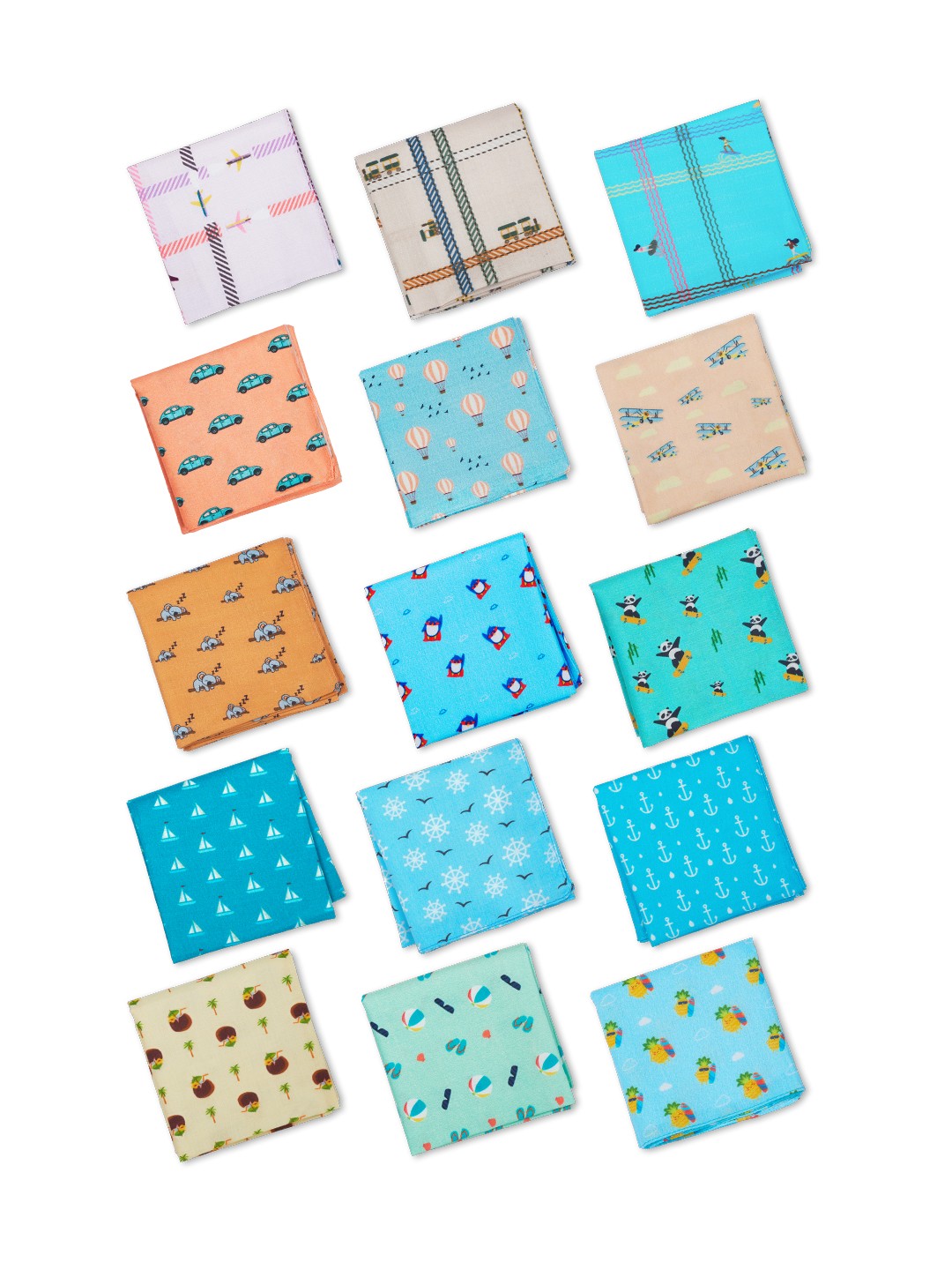 Hexafun Men Pack Of 15 Printed Organic Premium Cotton Handkerchief + FREE Surprise Gift, Blue
Hexafun Men Pack Of 15 Printed Organic Premium Cotton Handkerchief + FREE Surprise Gift, Blue