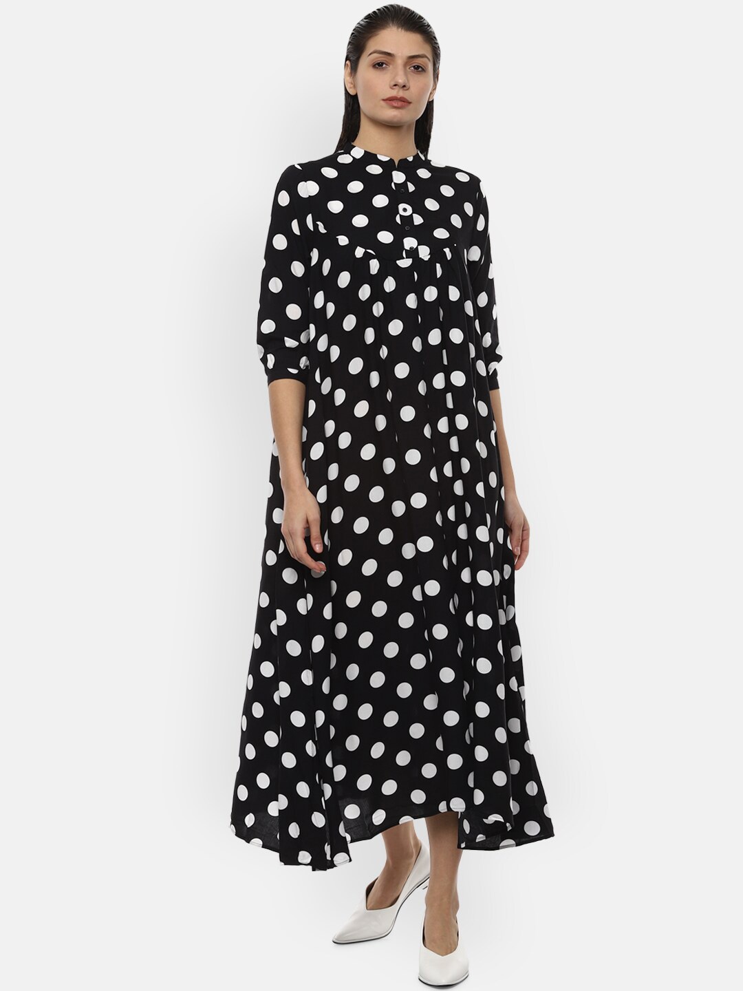 Van Heusen Woman Women Black Maxi Maxi Dress
