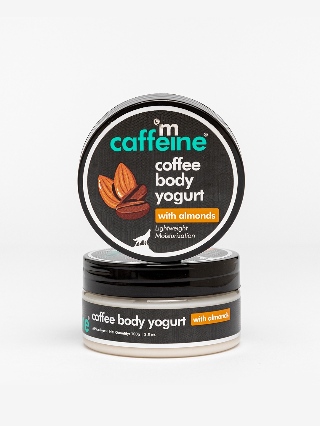 MCaffeine Quick Absorb Coffee Body Yogurt with Almonds for Instant Hydration - 100 g, Black
MCaffeine Quick Absorb Coffee Body Yogurt with Almonds for Instant Hydration - 100 g, Black