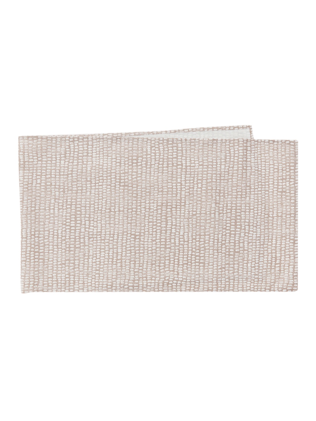 H&M Beige Patterned Cotton Table Runners