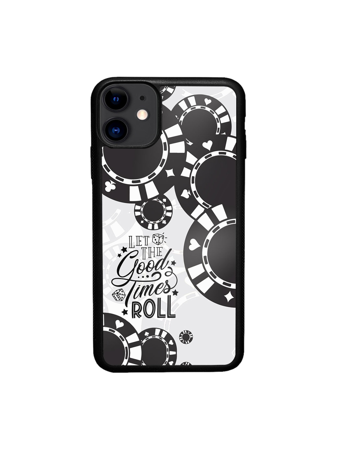 macmerise Black Printed Let The Good Times Roll Design iPhone 11 Bumper Phone Back Case
macmerise Black Printed Let The Good Times Roll Design iPhone 11 Bumper Phone Back Case