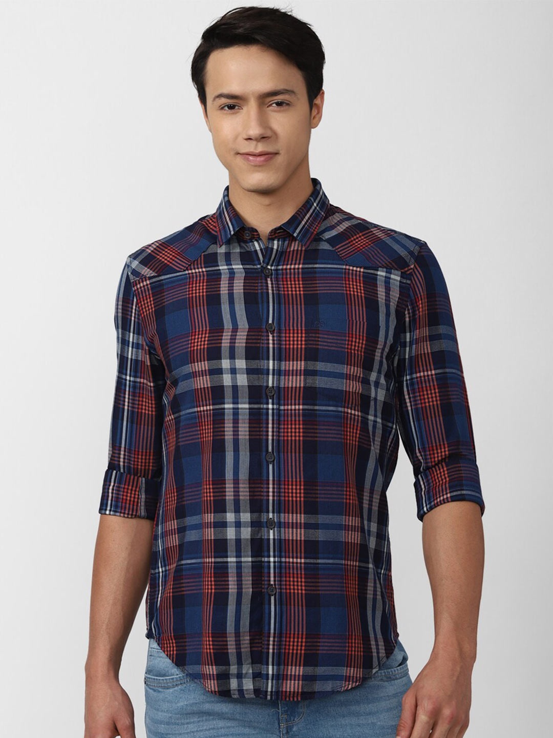 Peter England Casuals Men Multicoloured Slim Fit Tartan Checks Checked Cotton Casual Shirt, Multi
Peter England Casuals Men Multicoloured Slim Fit Tartan Checks Checked Cotton Casual Shirt, Multi
