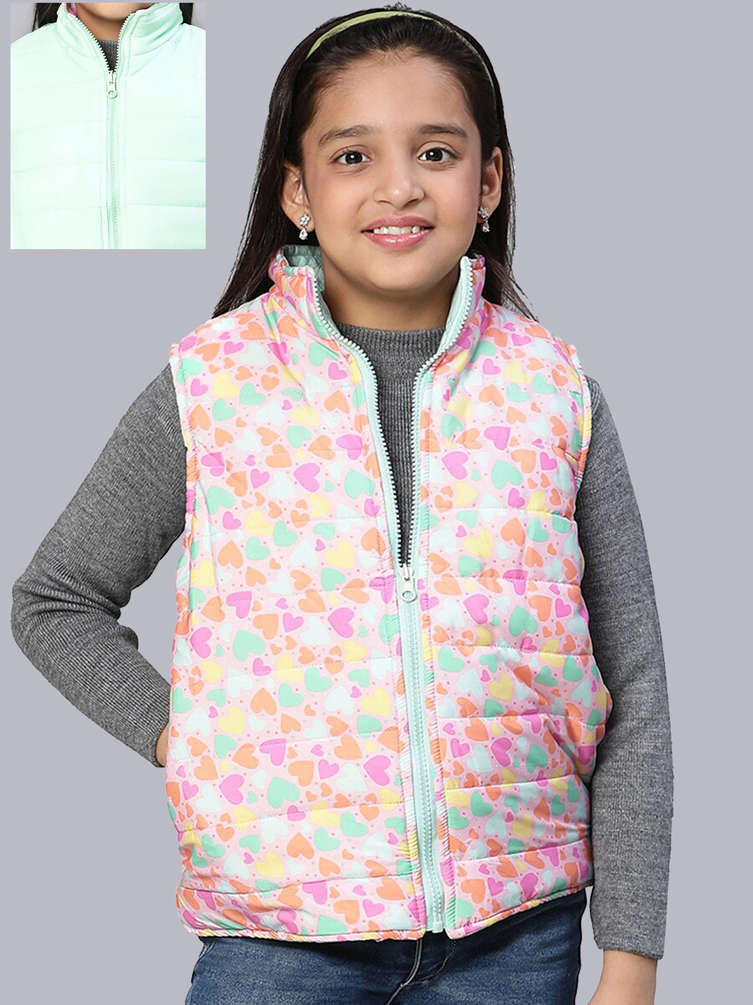 Oxolloxo Girls Orange Pink Reversible Padded Jacket 
Oxolloxo Girls Orange Pink Reversible Padded Jacket