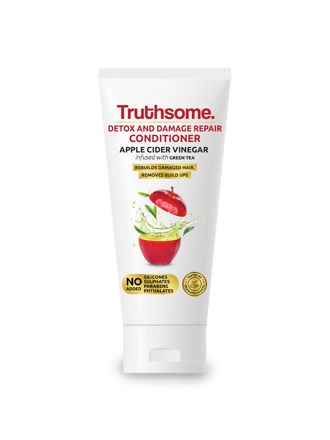 Truthsome. Detox & Damage Repair Conditioner with Apple Cider Vinegar - 150 ml, White
Truthsome. Detox & Damage Repair Conditioner with Apple Cider Vinegar - 150 ml, White