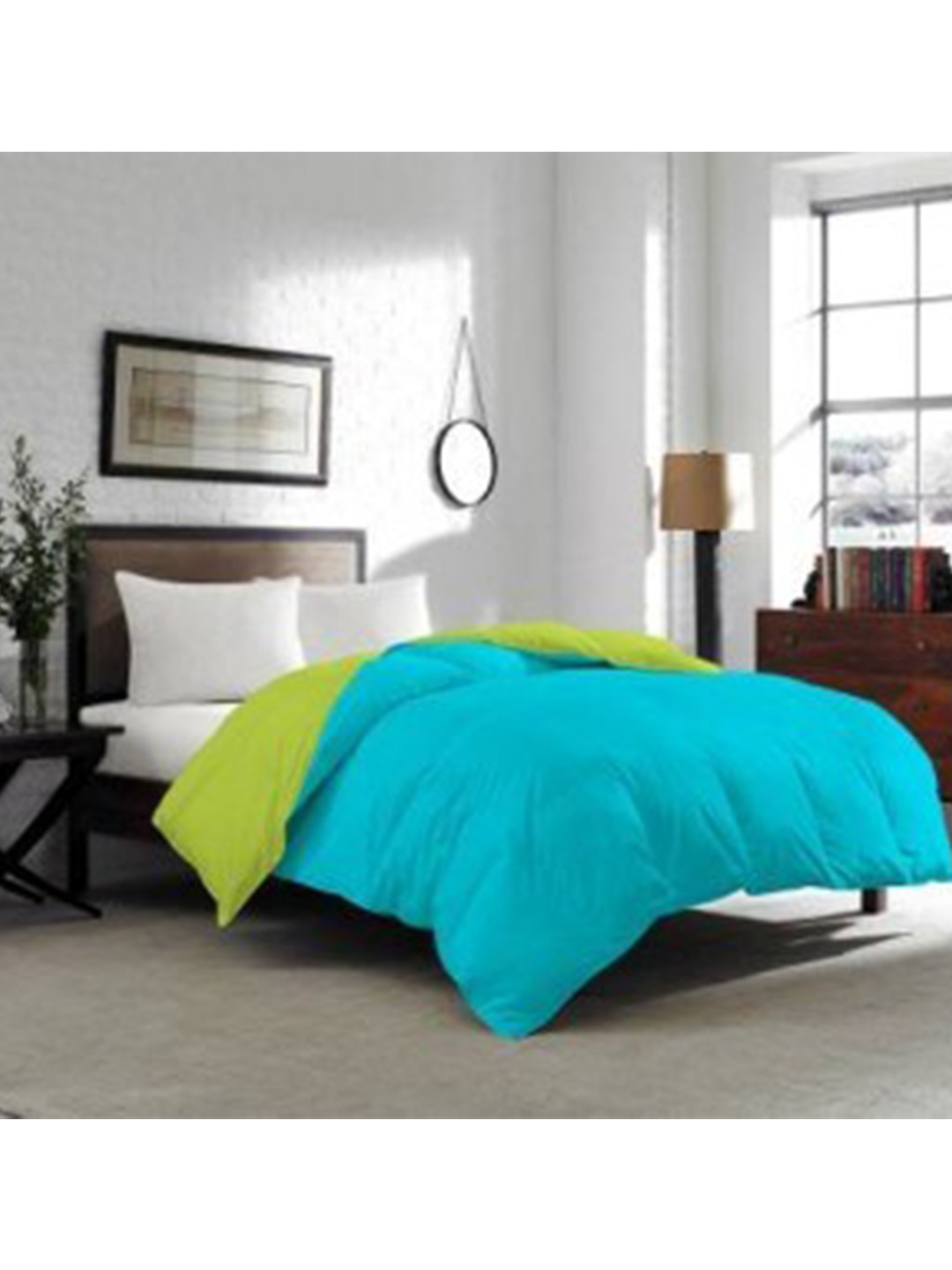 CURIOUS LIFESTYLE Blue & Green Quilted Microfiber AC Room 200 GSM Single Bed Comforter
CURIOUS LIFESTYLE Blue & Green Quilted Microfiber AC Room 200 GSM Single Bed Comforter