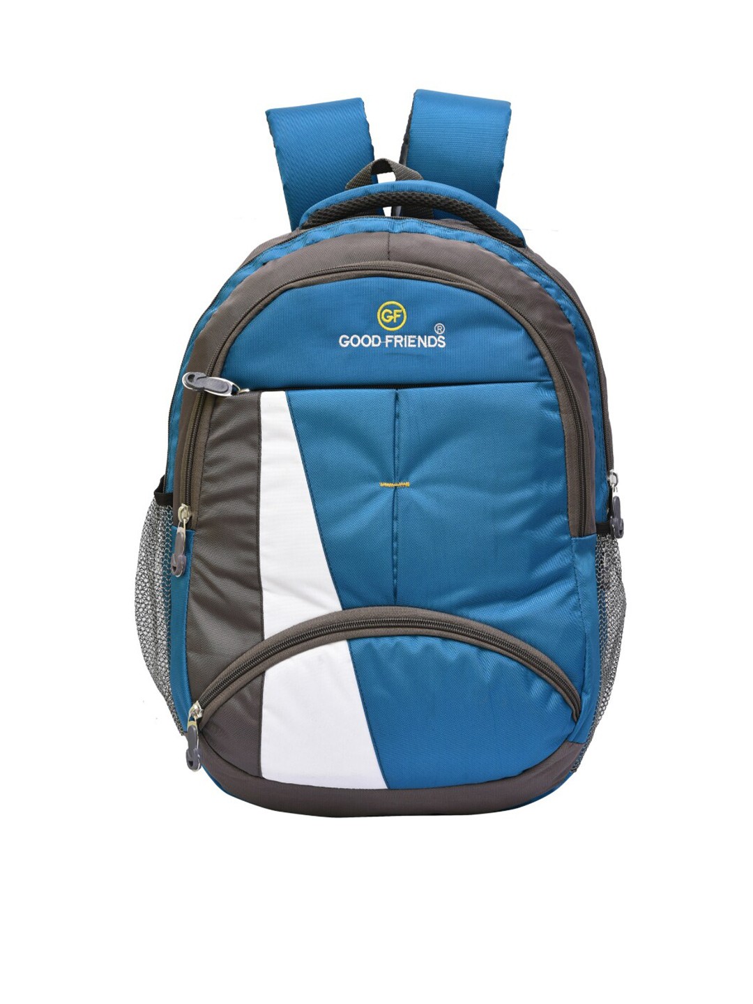 GOOD FRIENDS Unisex Blue Brand Logo Embroidered Light Weight Waterproof Laptop Backpack
GOOD FRIENDS Unisex Blue Brand Logo Embroidered Light Weight Waterproof Laptop Backpack