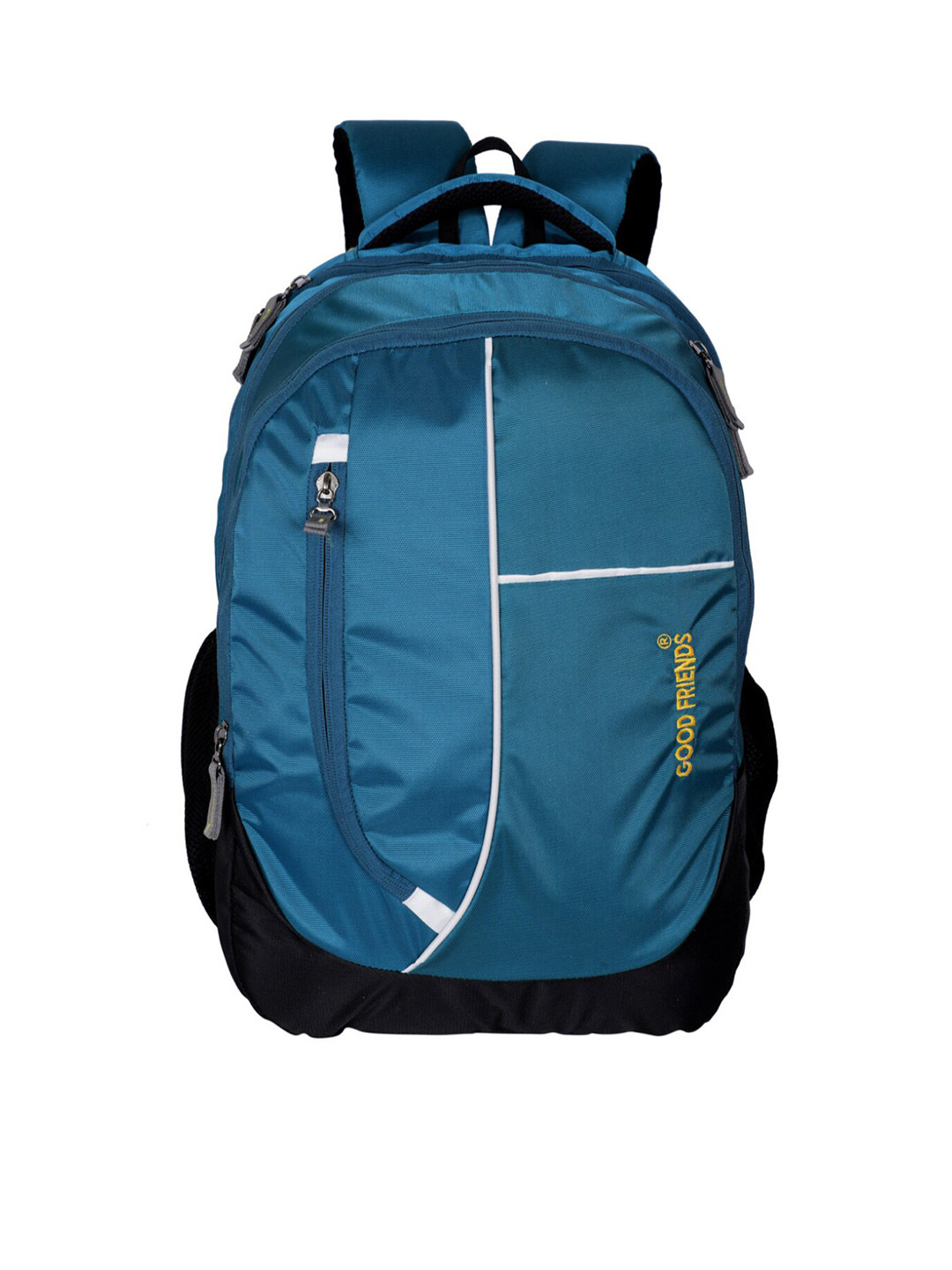 GOOD FRIENDS Unisex Blue Brand Logo Embroidered Light Weight Waterproof Laptop Backpack
GOOD FRIENDS Unisex Blue Brand Logo Embroidered Light Weight Waterproof Laptop Backpack