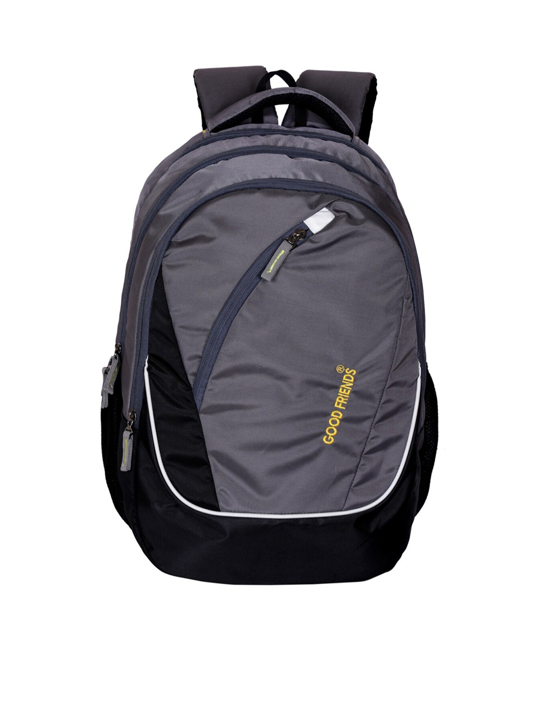 GOOD FRIENDS Unisex Grey Brand Logo Embroidered Light Weight Waterproof Laptop Backpack
GOOD FRIENDS Unisex Grey Brand Logo Embroidered Light Weight Waterproof Laptop Backpack