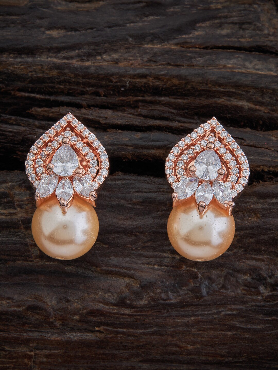 Kushal's Fashion Jewellery Rose Gold-Toned CZ Studded Rose Gold-Plated Studs Earrings
Kushal's Fashion Jewellery Rose Gold-Toned CZ Studded Rose Gold-Plated Studs Earrings