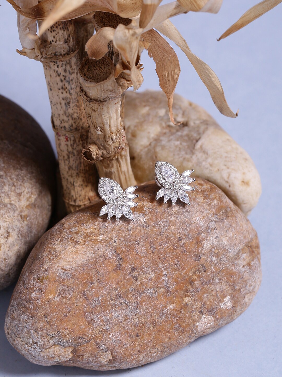 ADORN by Nikita Ladiwala Women 92.5 Sterling Silver White Contemporary Studs Earrings
ADORN by Nikita Ladiwala Women 92.5 Sterling Silver White Contemporary Studs Earrings