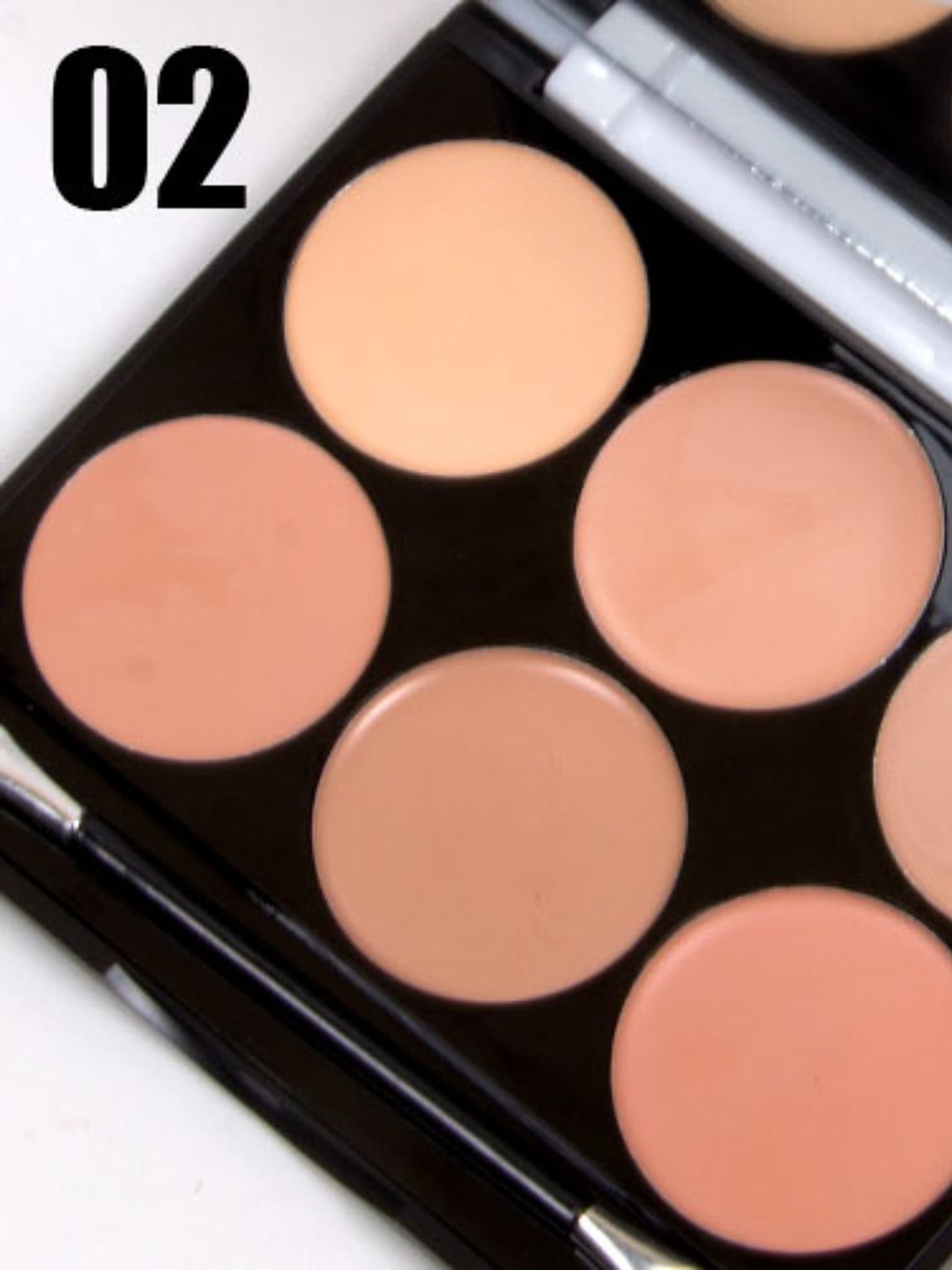 MISS ROSE 6- Color Make Up Base Concealer 20gm, Na