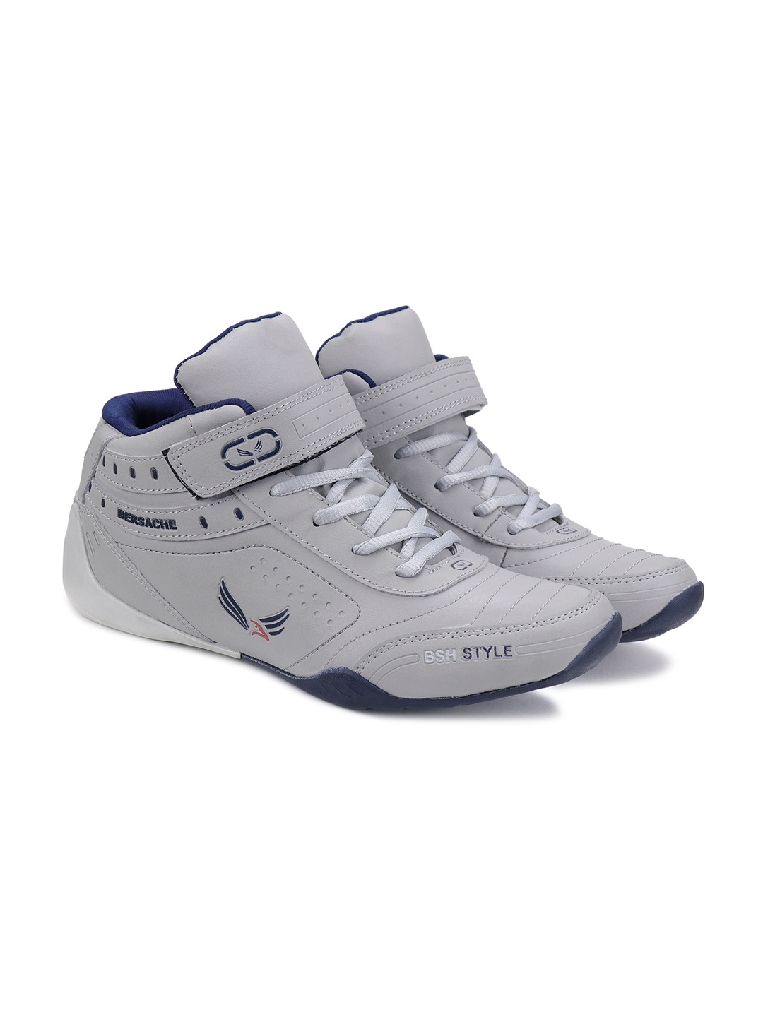 BERSACHE Men Grey Sneakers