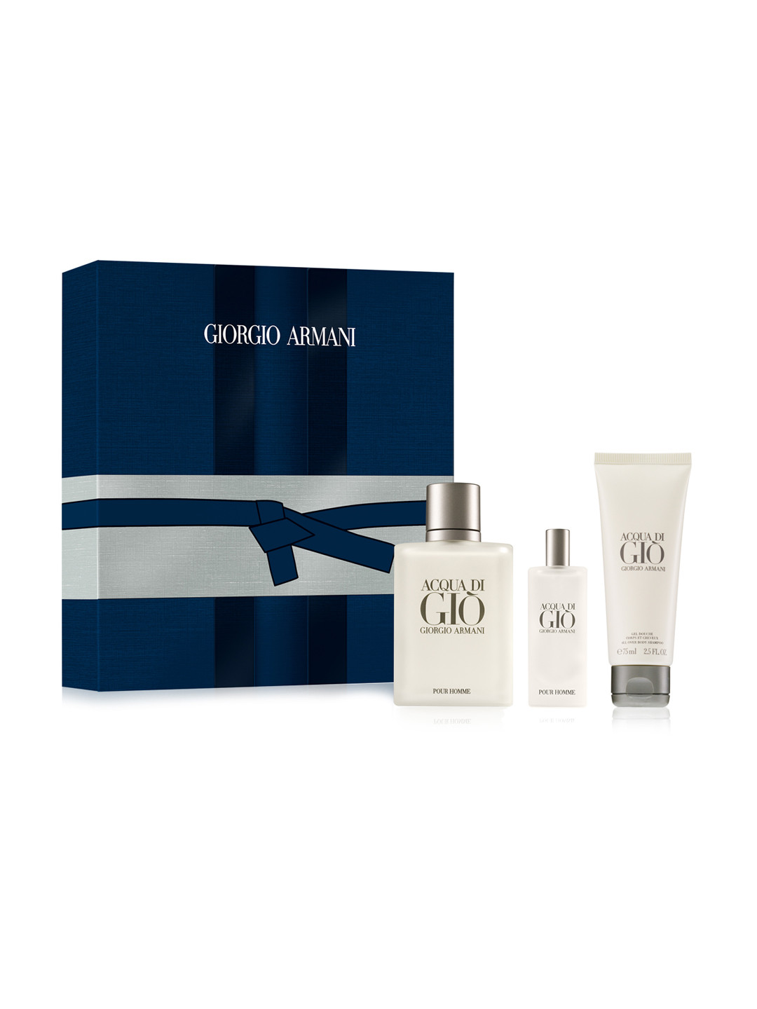Giorgio Armani Acqua Di Gio Eau de Toilette Pour Homme 100 ml & 15 ml & Body Shampoo 75 ml, Blue
Giorgio Armani Acqua Di Gio Eau de Toilette Pour Homme 100 ml & 15 ml & Body Shampoo 75 ml, Blue