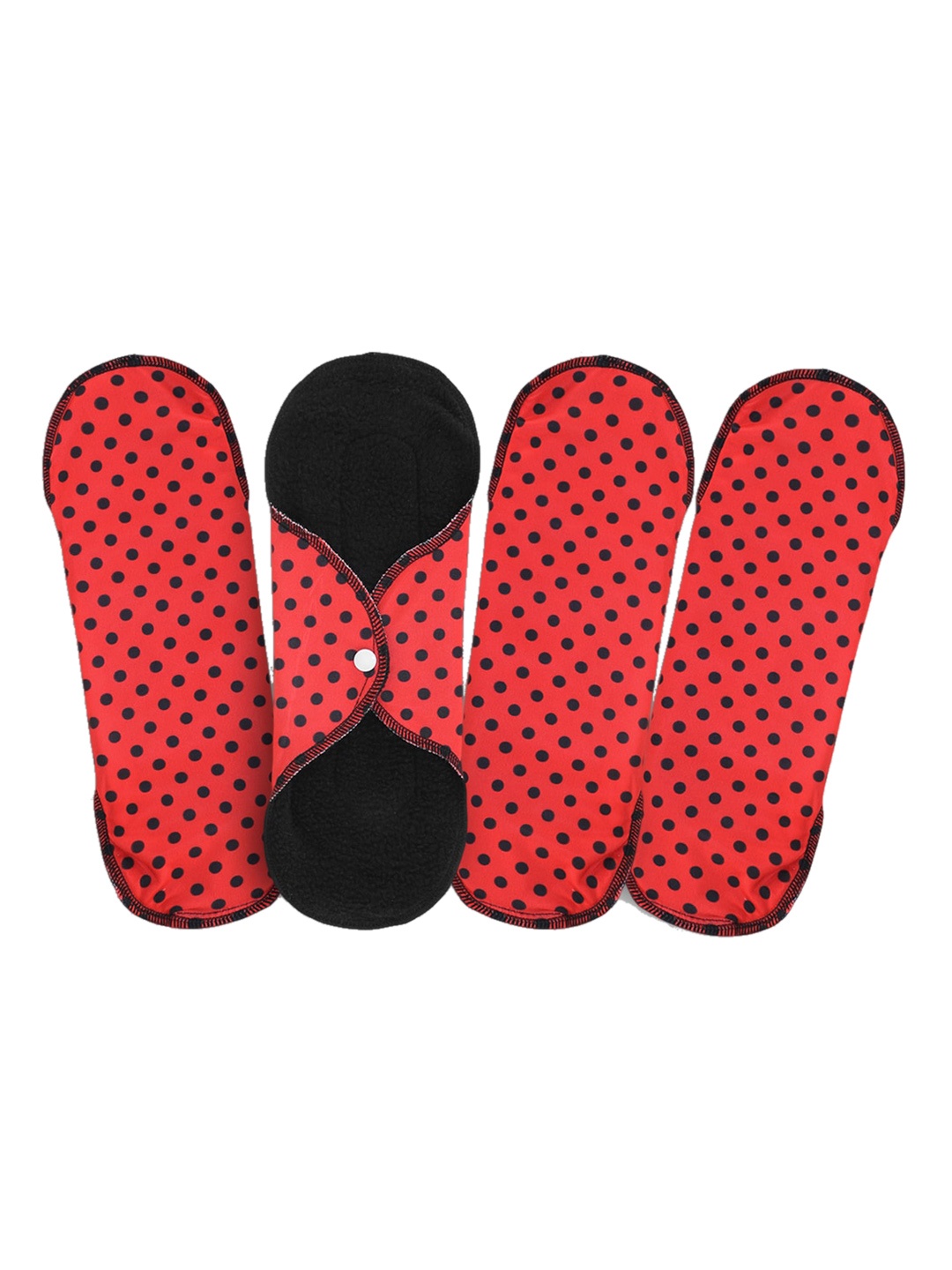 CareDone Set of 4 Ultra Thin 4-Layered XL Rash Free Reusable Sanitary Cloth Pads - Red
CareDone Set of 4 Ultra Thin 4-Layered XL Rash Free Reusable Sanitary Cloth Pads - Red