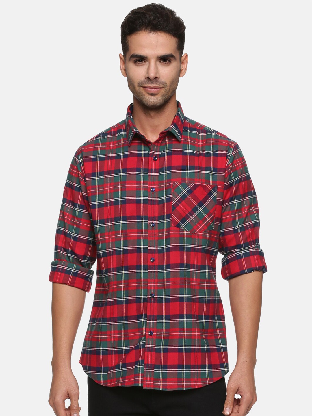 DON VINO Men Multicoloured Classic Slim Fit Tartan Checks Checked Casual Shirt, Multi
DON VINO Men Multicoloured Classic Slim Fit Tartan Checks Checked Casual Shirt, Multi