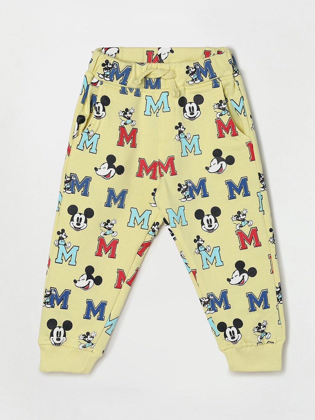 Juniors by Lifestyle Infant Boys Yellow & Blue Mickey Mouse Printed Pure Cotton Joggers
Juniors by Lifestyle Infant Boys Yellow & Blue Mickey Mouse Printed Pure Cotton Joggers